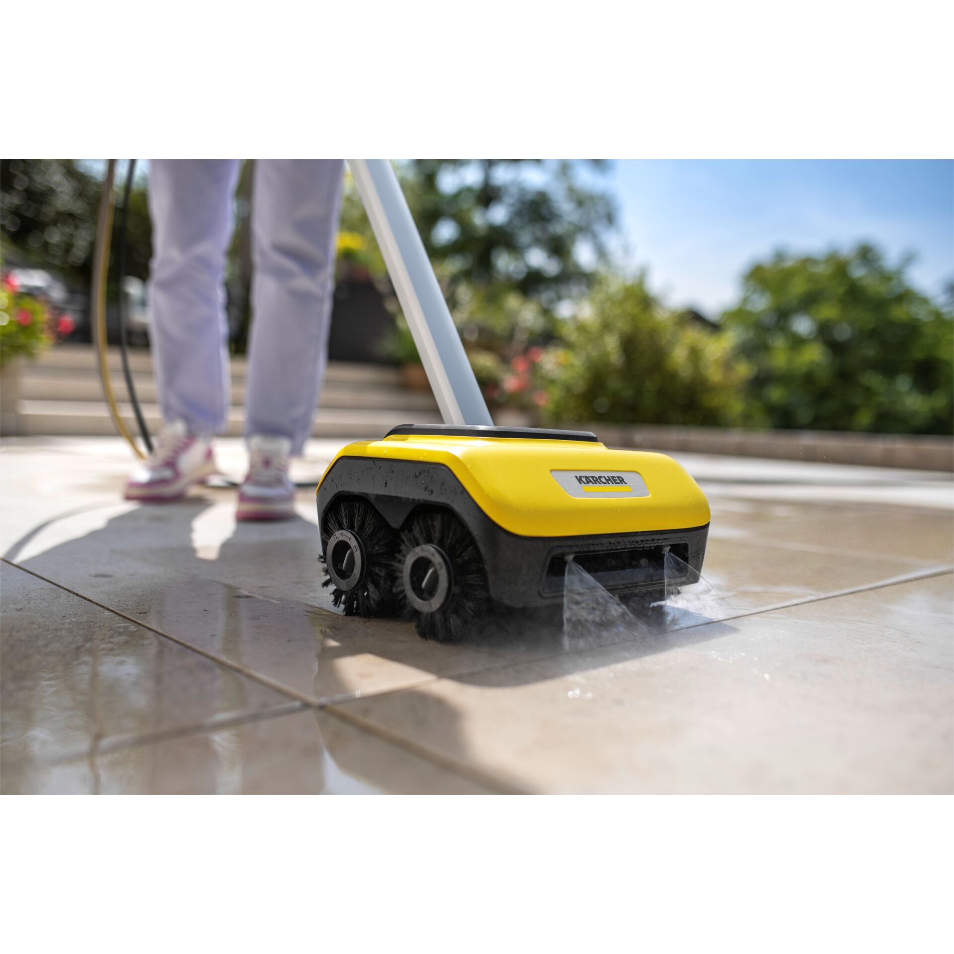 Reinigen, Person, Rasenmäher, Pflanze, Werkzeug