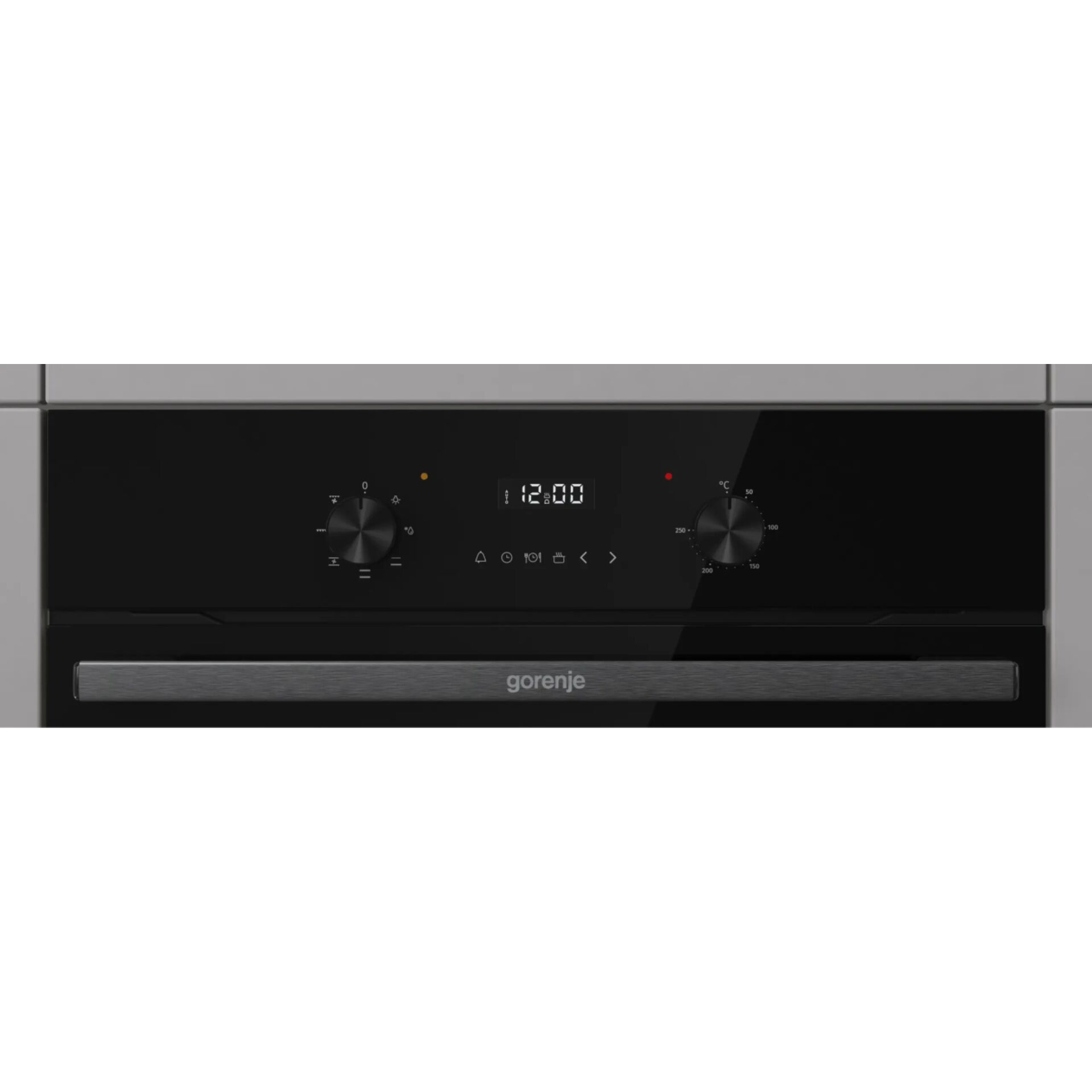 Backofen, Einbauofen, Digitale Anzeige, Drehknopf, Gorenje