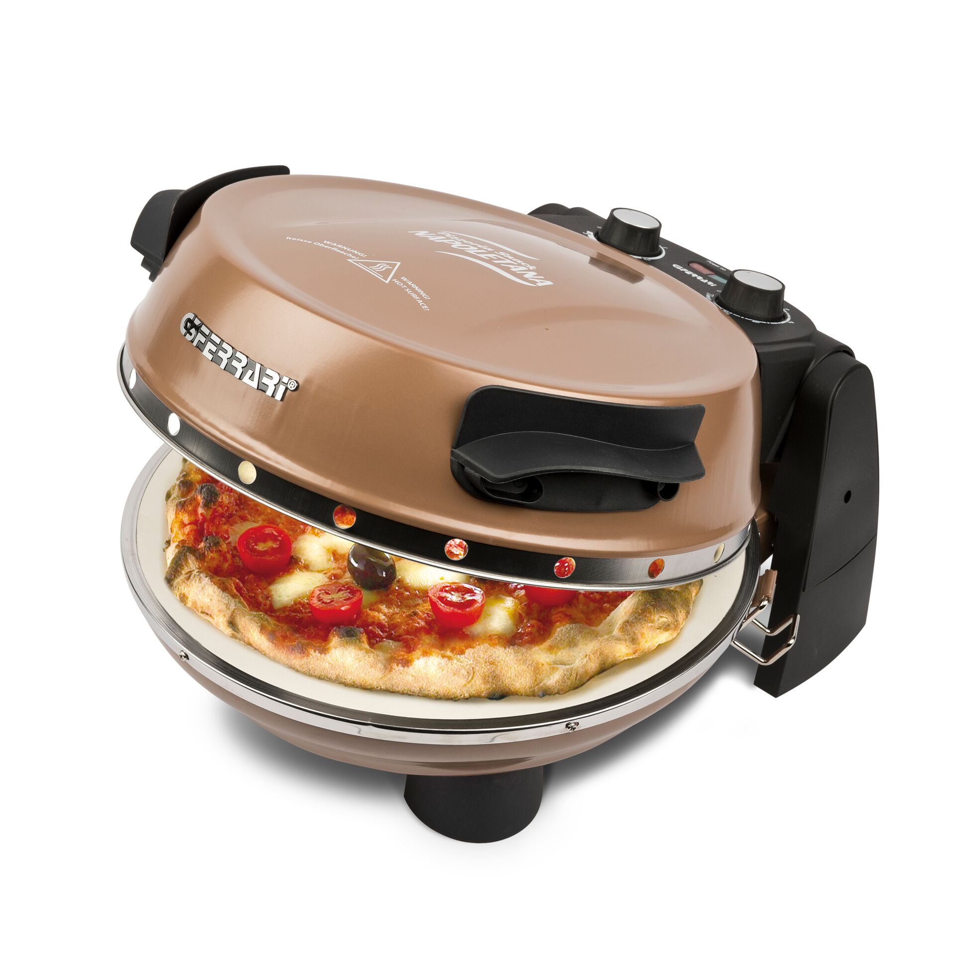 G3Ferrari G 1003208 Napoletana  Pizzaofen                 Kupfer