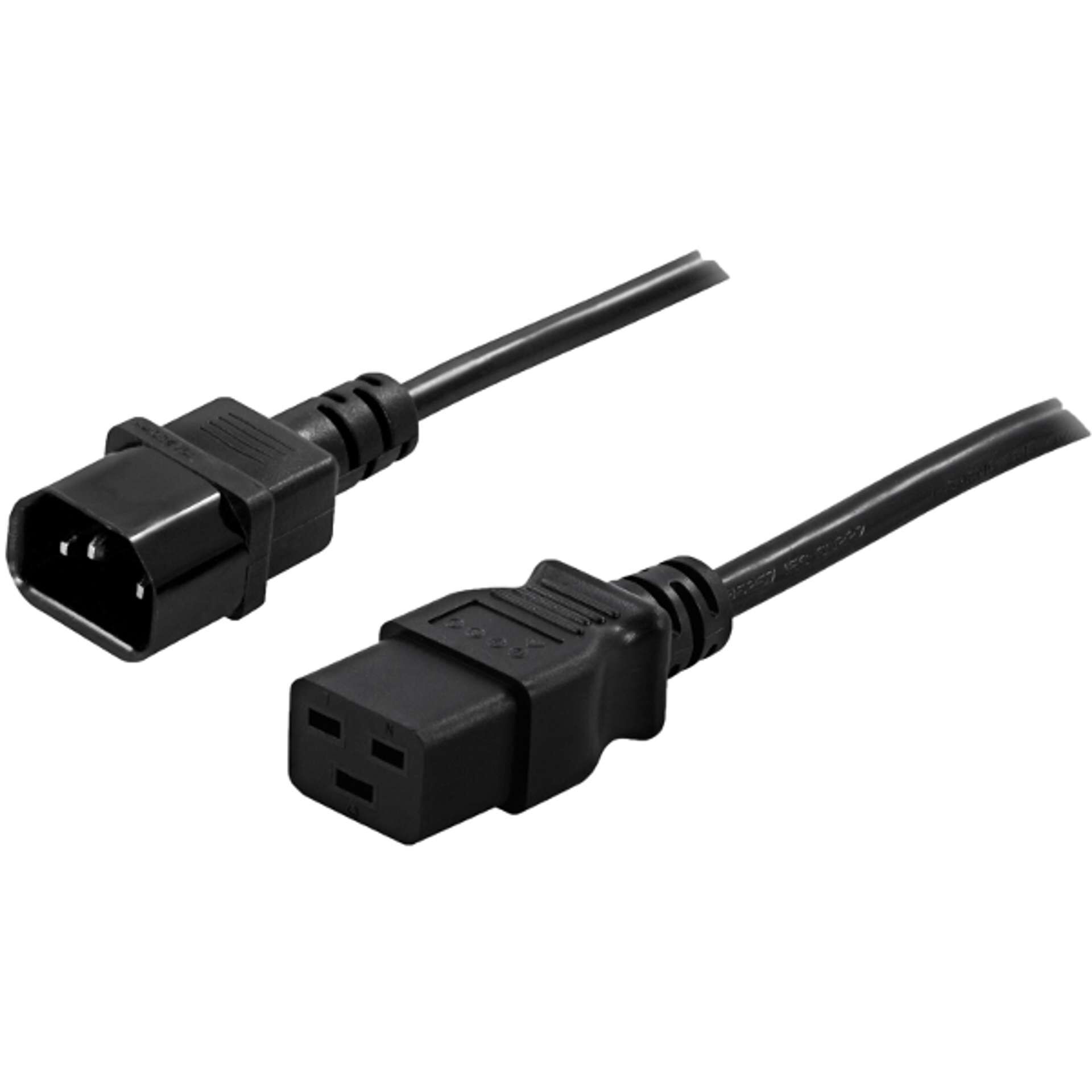 PowerWalker IEC Cable 10A  C14/C19 (180cm)