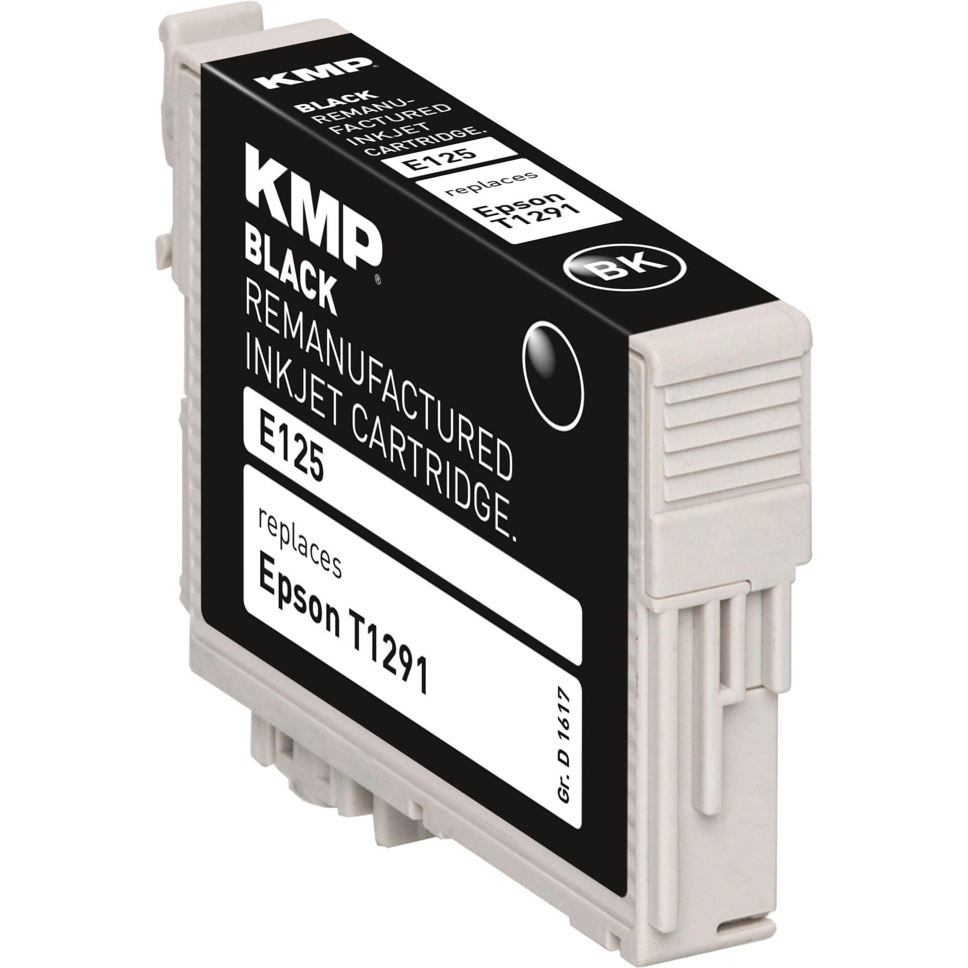 Adapter, Elektronik, Tintenpatrone, HP Kompatibel, Ersatz-Einheit, Epson T1291, Schwarz
