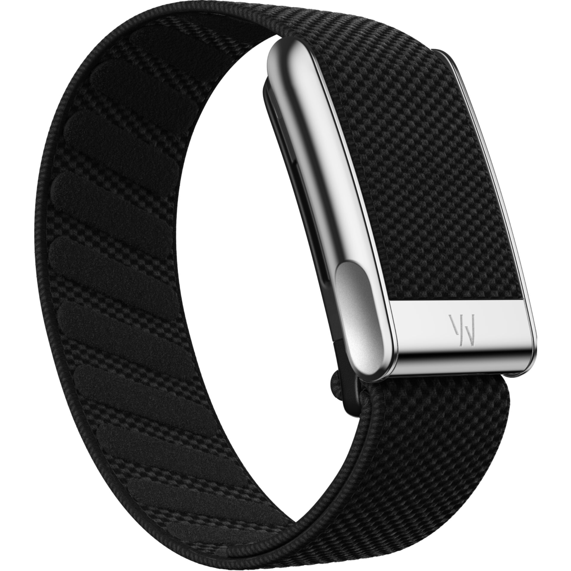 Armband, Schwarz, Metall, Gurtband, Tracker