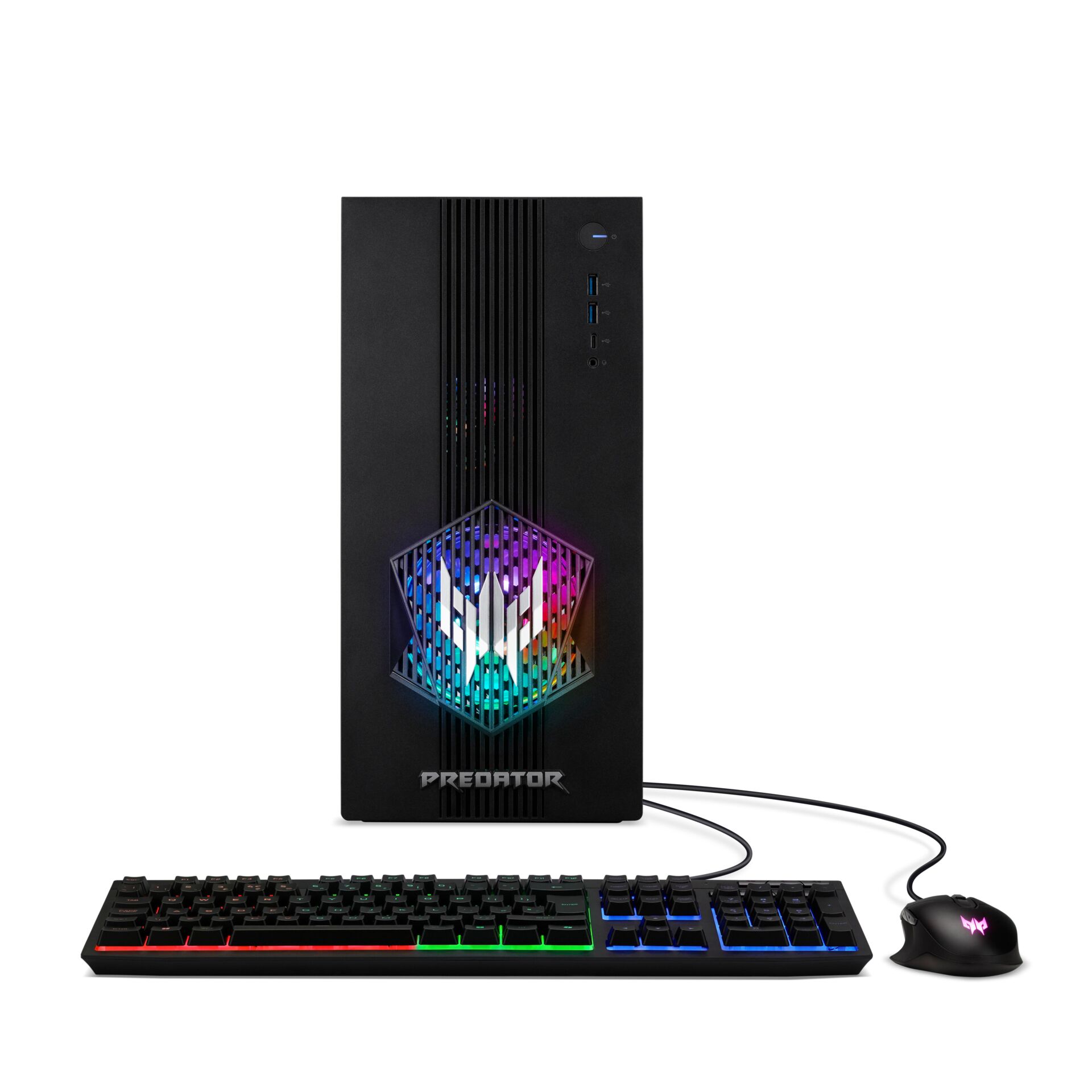 Gamer-PC, RGB-Lüfter, Tower-Case, Kühlung, Gaming-Peripherie