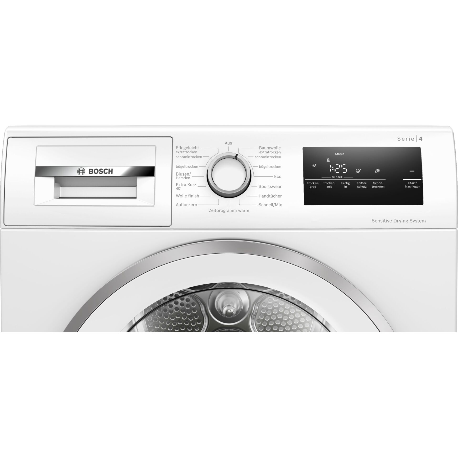 Waschtrockner, Frontlader, Bremssystem?, Bosch, Waschmaschine mit Display