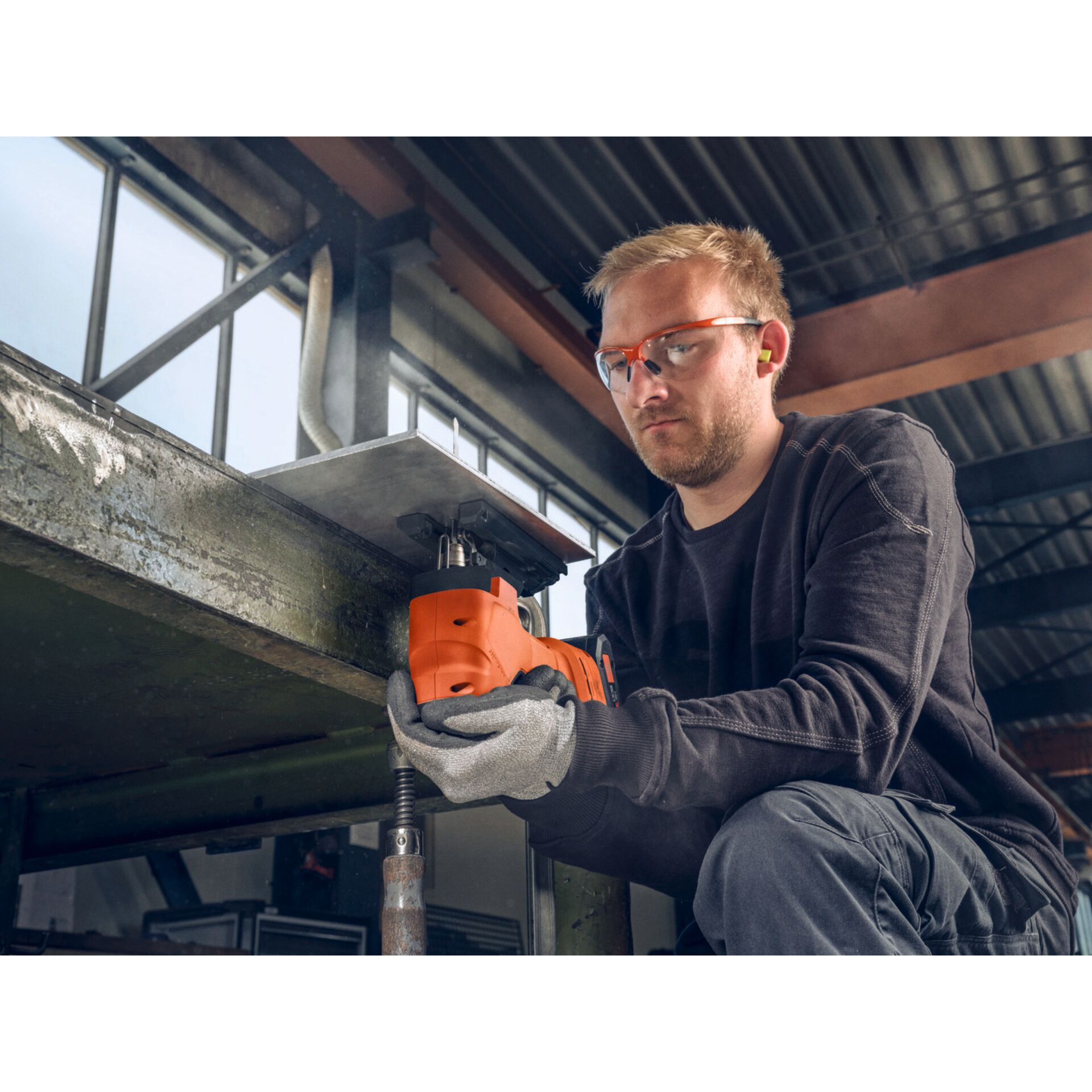 Person, Arbeiter, Kleidung, Handschuh, Brille