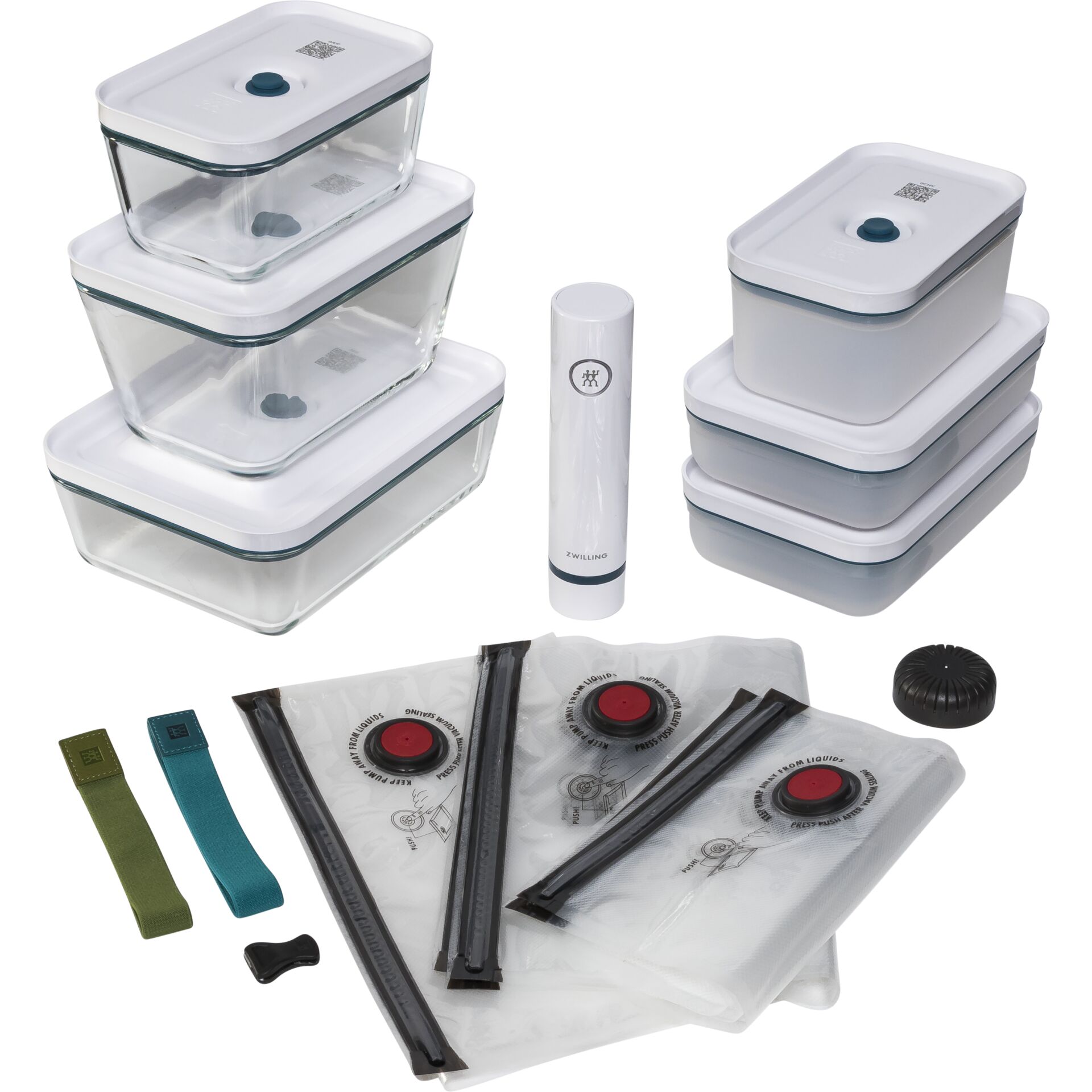 Zwilling Fresh&Save Family Set La Mer Glas Zwilling Fresh&Save Family Set La Mer Glas