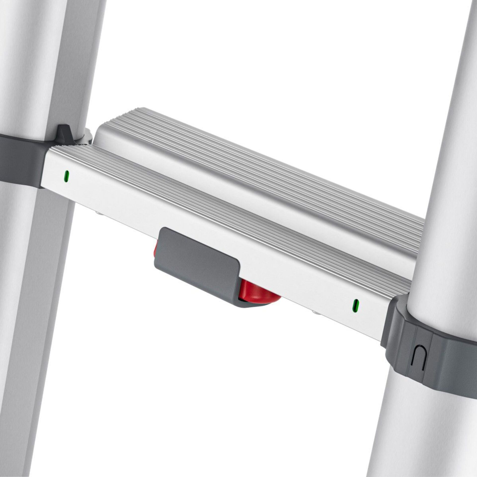 Trittstufe, Trittleiter, Aluminium, Stufenbreite, Rotgriffe