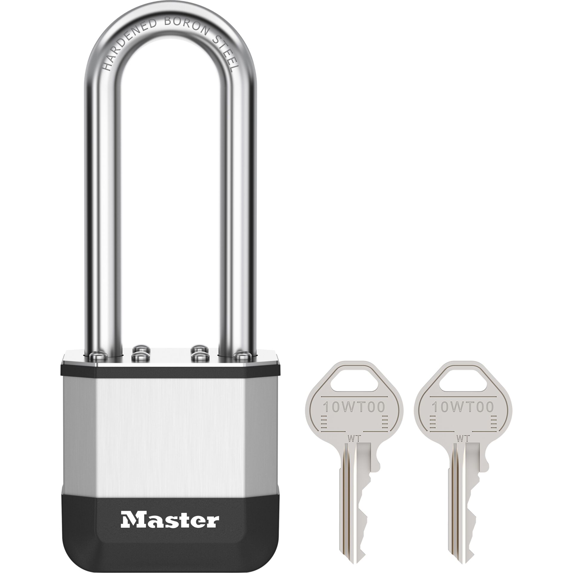 Master Lock Elite 45mm Vorhänge-  schloss 64mm Bügel 5-Stift-Zyl.