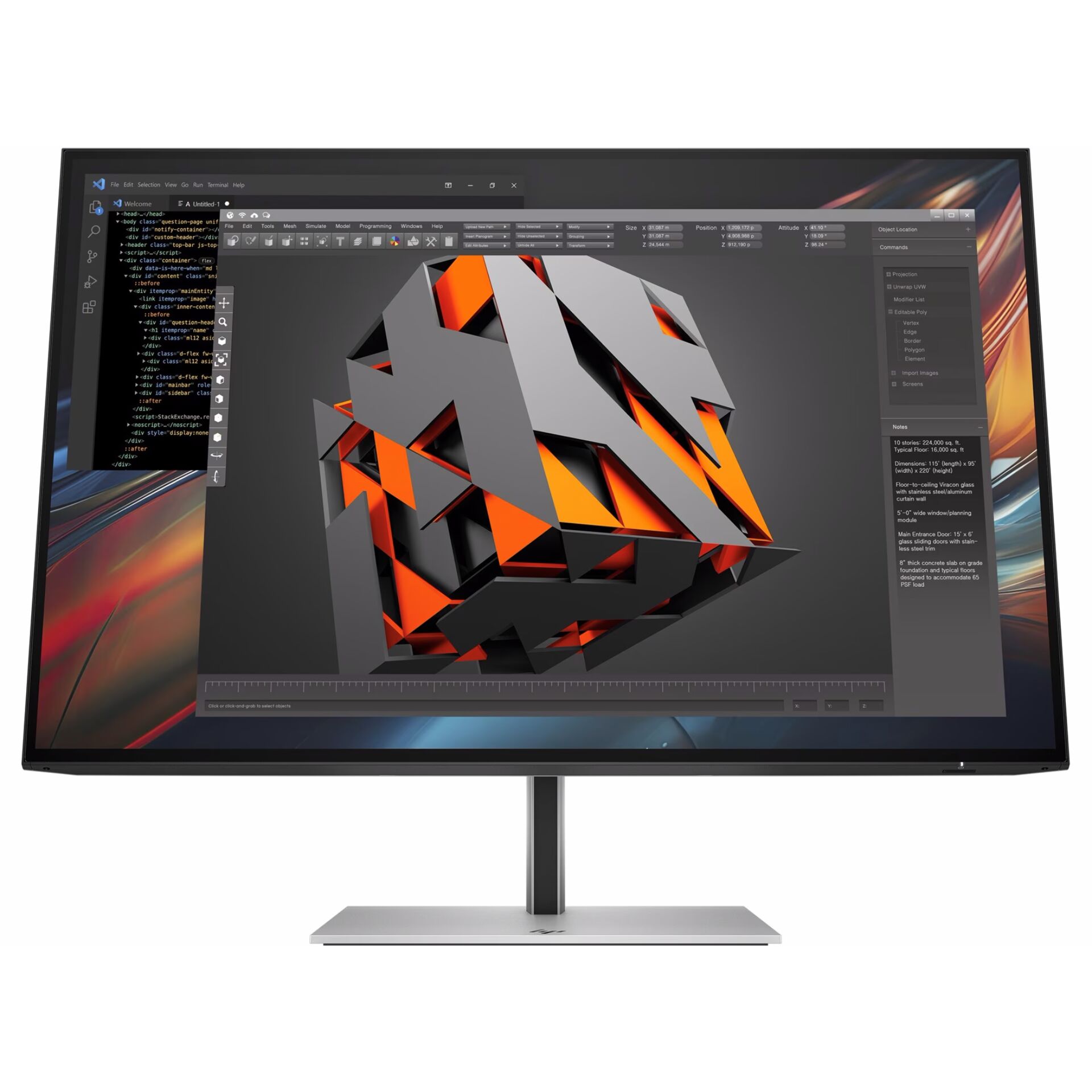 Computerausrüstung, Überwachen, Bildschirm, FERNSEHER