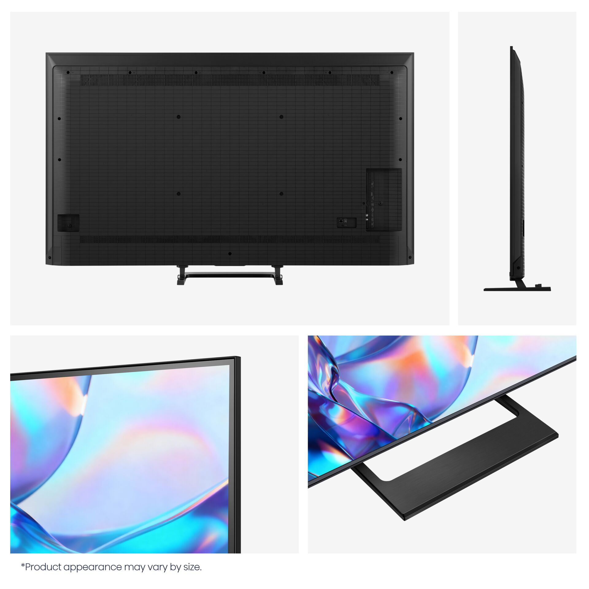 LED-TV, Flacher Bildschirm, Smart TV, Ultraschmal, Wand-/Standfuß