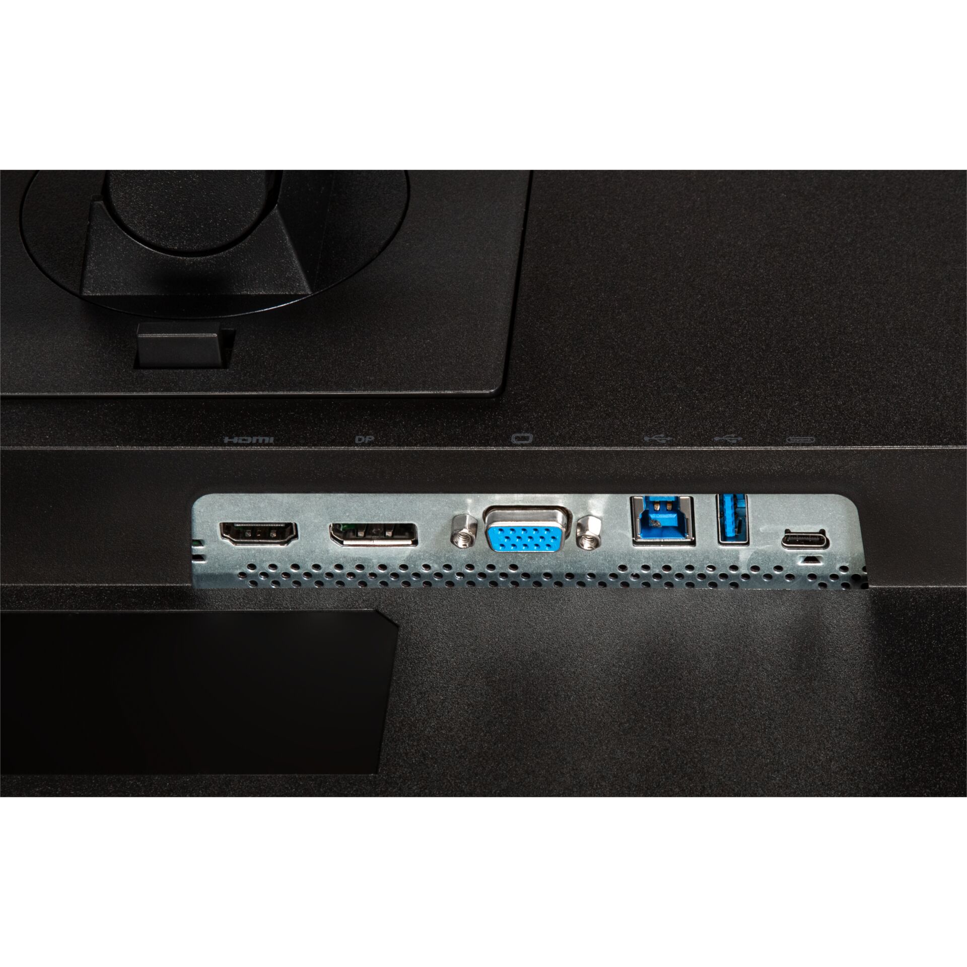 Monitor, Rückseite Anschlüsse, HDMI, VGA, USB