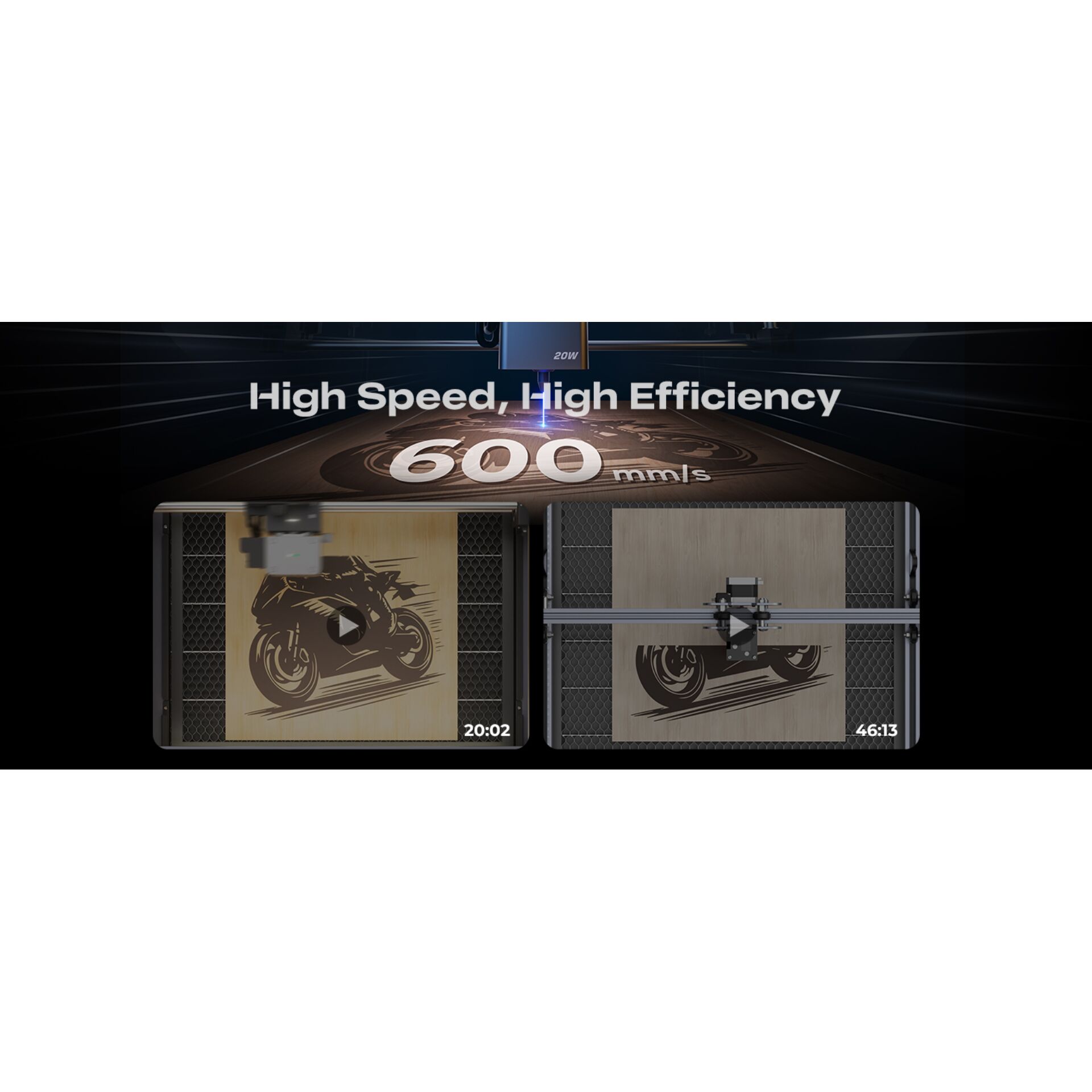  Motorrad-Box,  Holzplatte,  Koffer-Box,  Metallgehäuse,  600 mm/s