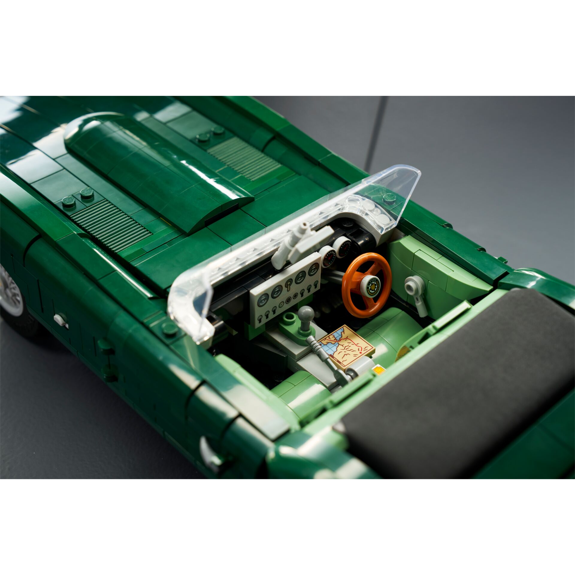 Lego, Auto, Cabrio, Grün, Innenraum