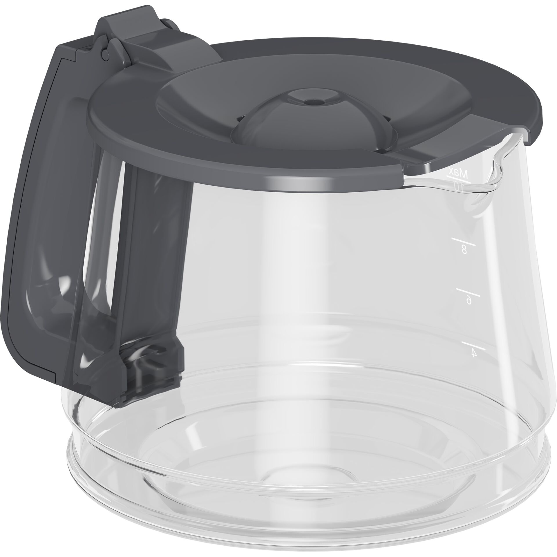 Kaffeemaschine, Filterkanne, Kaffee-Behälter, Kunststoff, Transparente Kanne