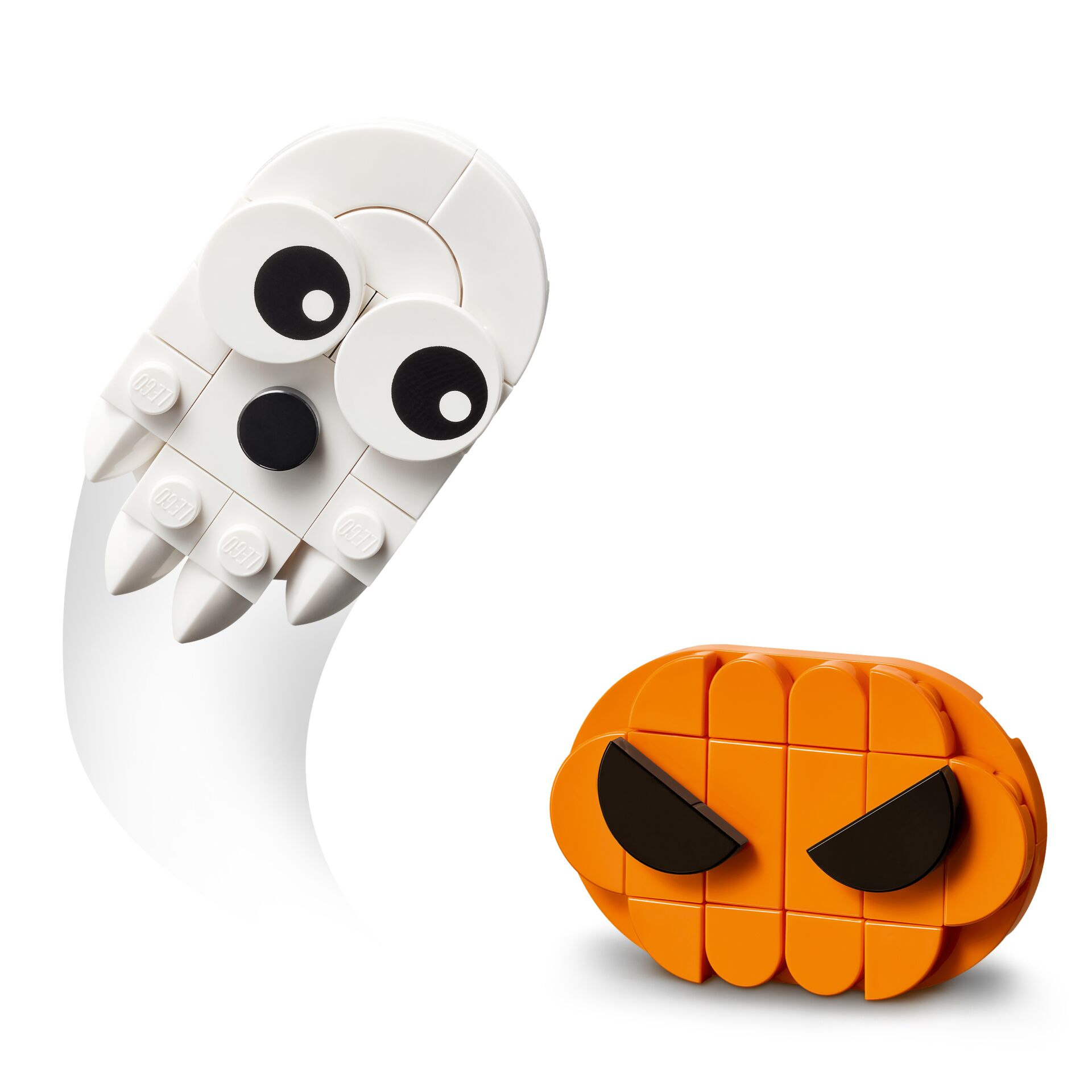 lego, brick, konstruktion, monster, orangees