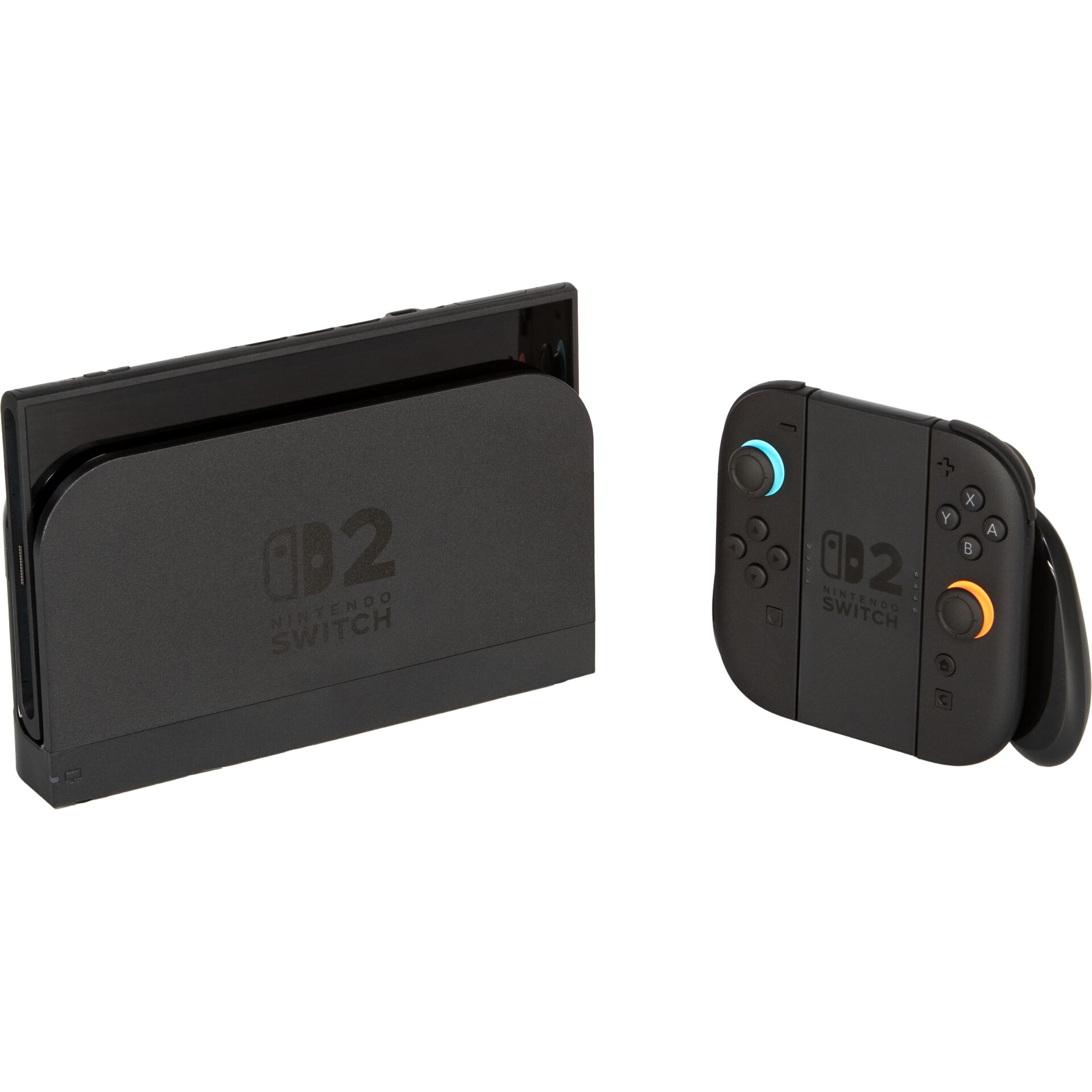 Nintendo Switch, Dock, Joy-Con, Neon Blue/Neon Orange, Gaming Konsole