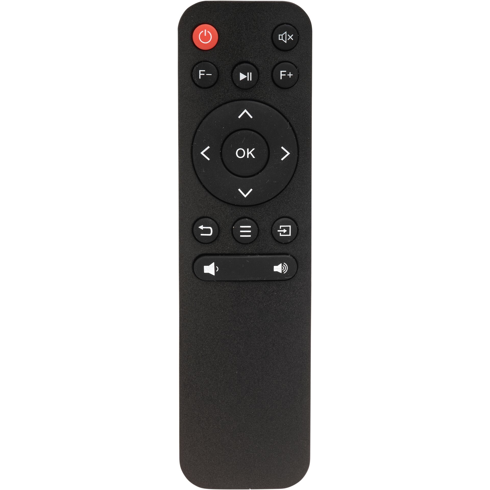 Fernbedienung, TV-Fernbedienung, IR-Fernbedienung, Lautstärkeregler, OK-Taste