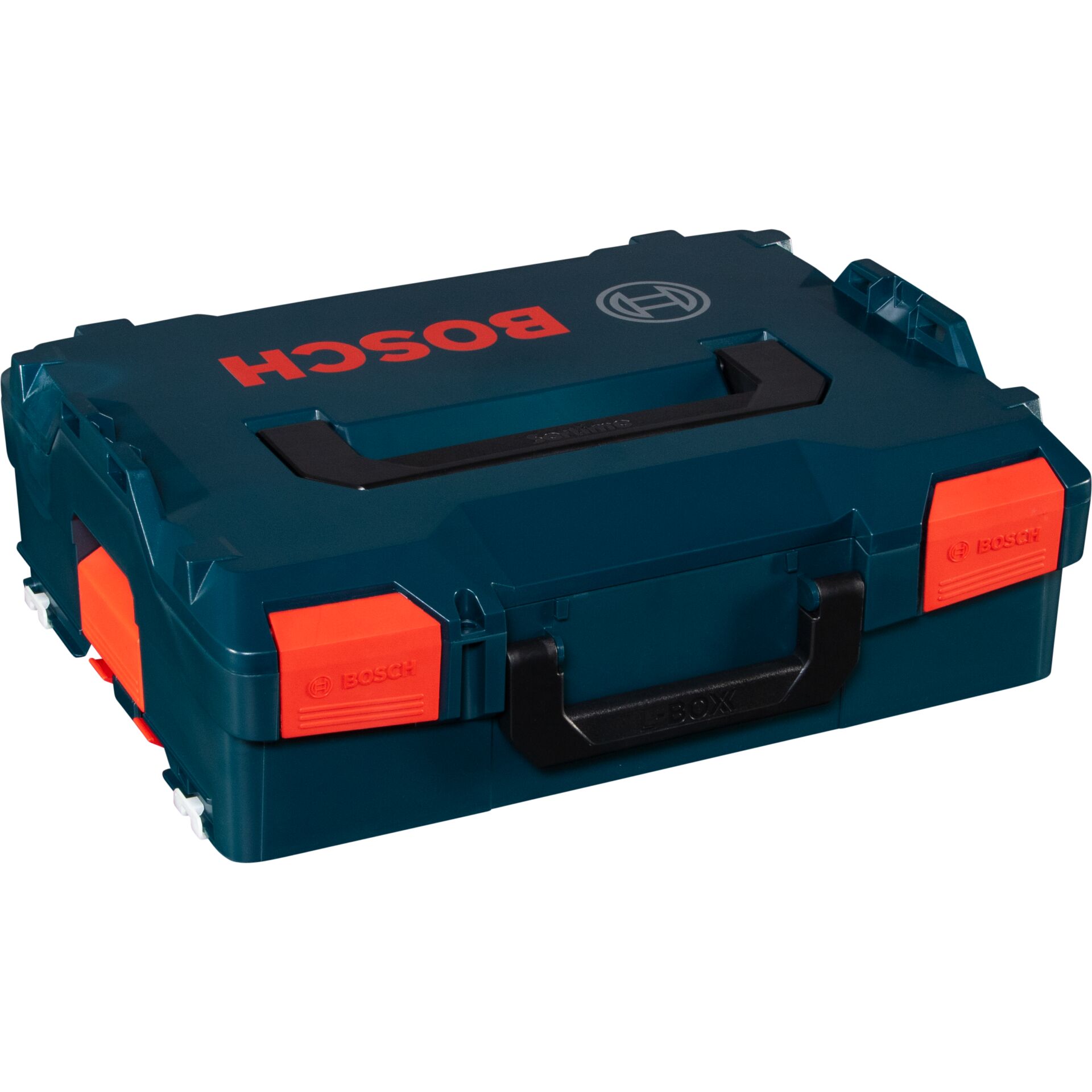 Kasten, Werkzeugkasten, Bosch, Tragegriff, Rot-orange Akzente
