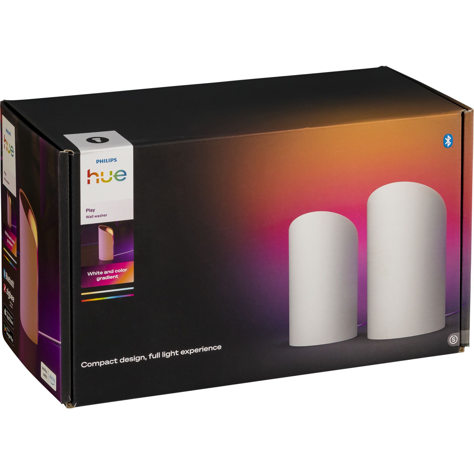 Philips Hue Play Wallwasher  Doppelpack weiß