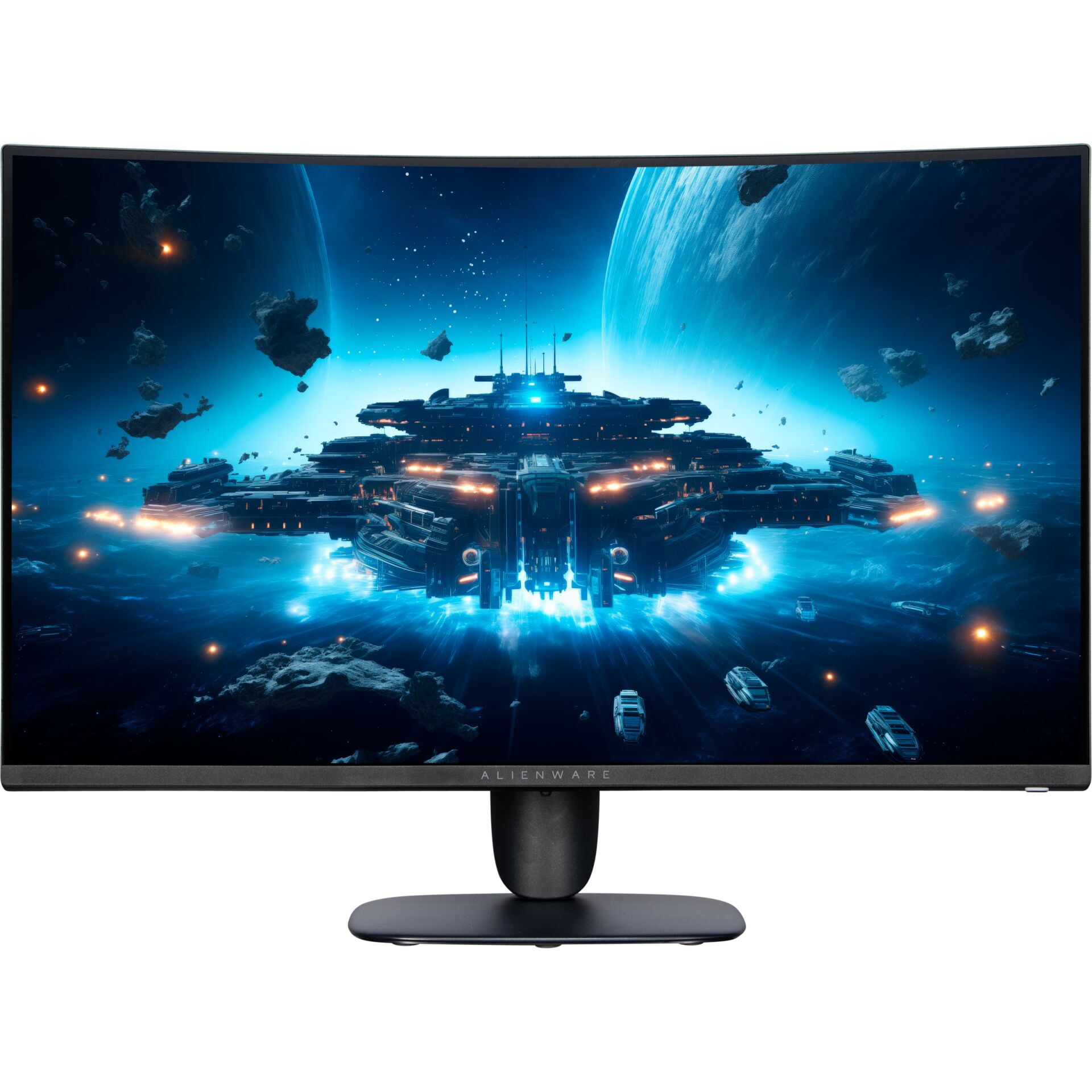monitor, Alienware, curved, gaming, display