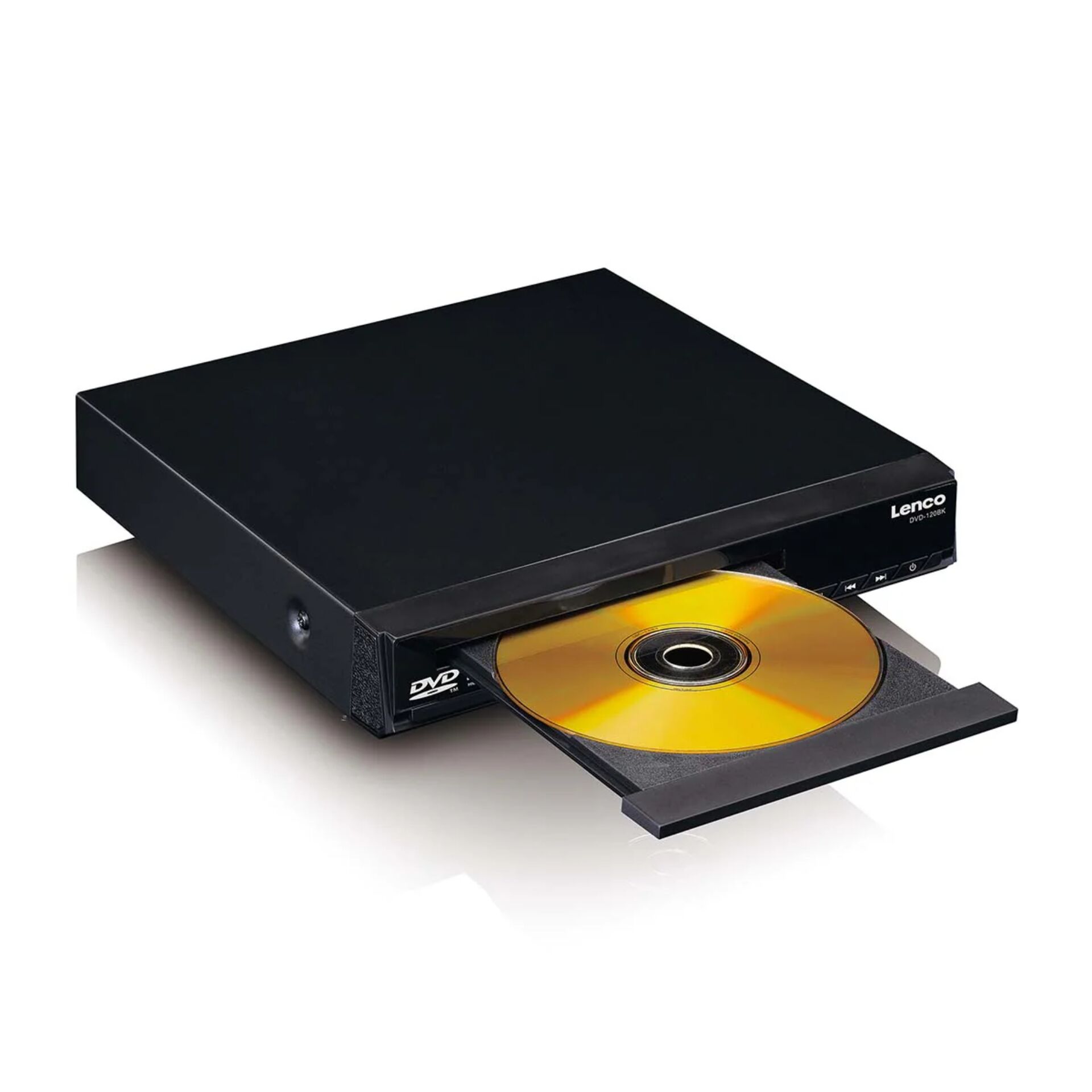 DVD-Player, Schlitzlaufwerk, DVD-ROM, Schwarz, CD/DVD Tray