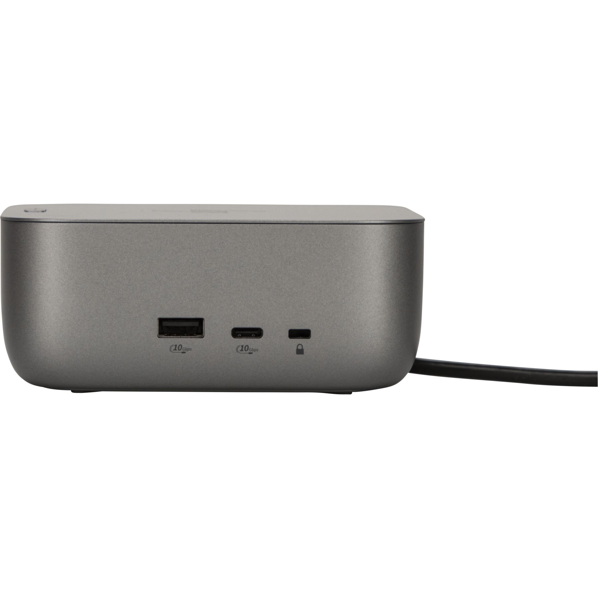Dockingstation, USB-Anschlüsse, Aluminium, Grau, Stromkabel