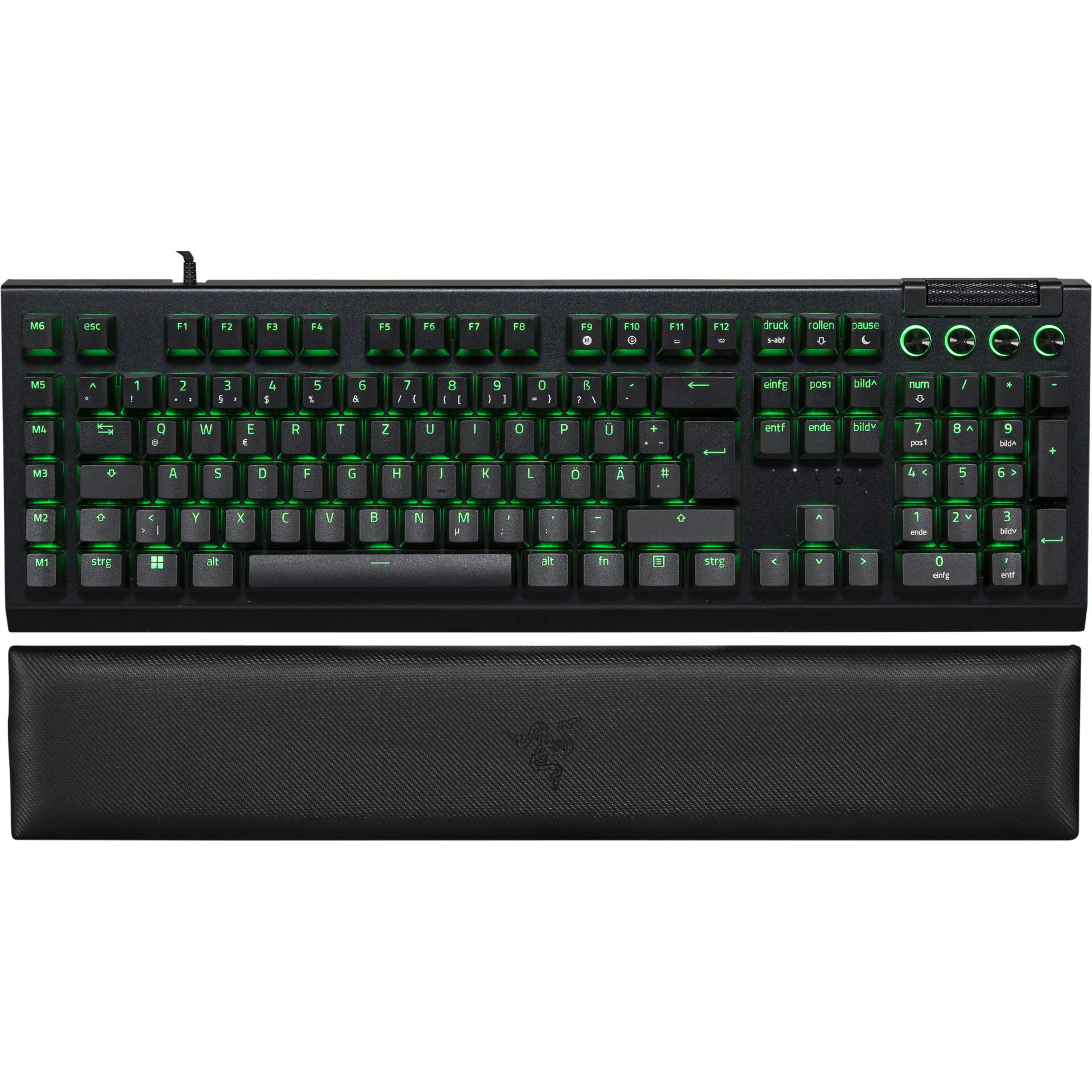 Razer BlackWidow V4 Green Switch  Tastatur