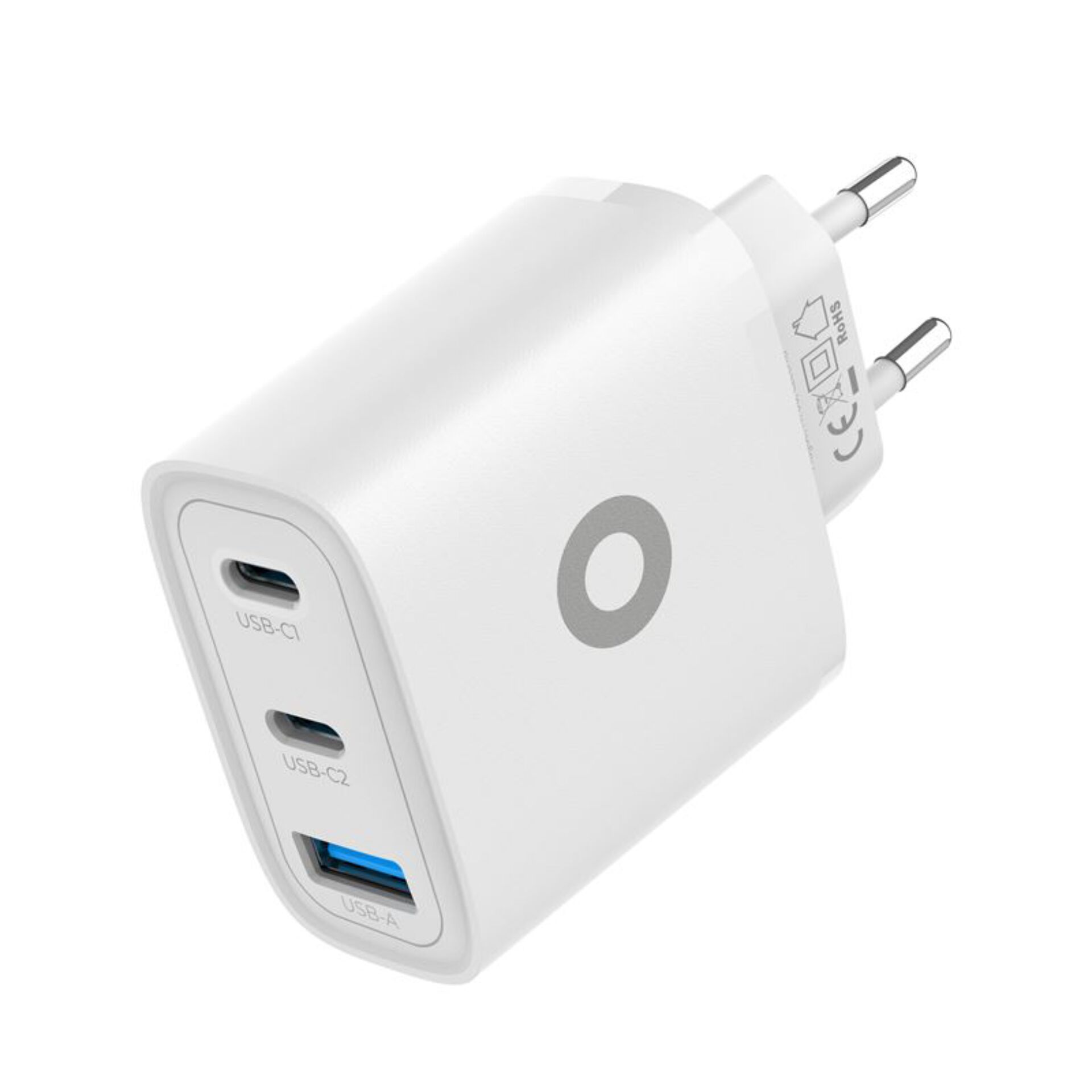 USB-C, USB-C2, USB-A, Ladegerät, Adapter