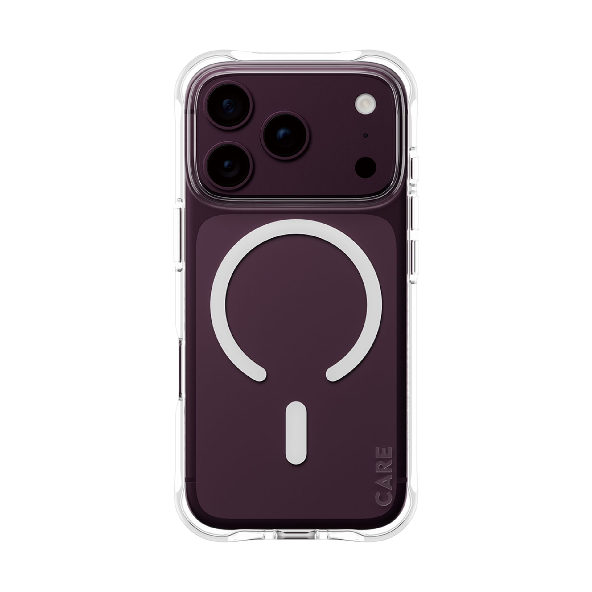 iPhone-Hülle, Magenta Hülle, Klare Umrandung, Magentapurpurn, Kamera-Ring-Zubehör