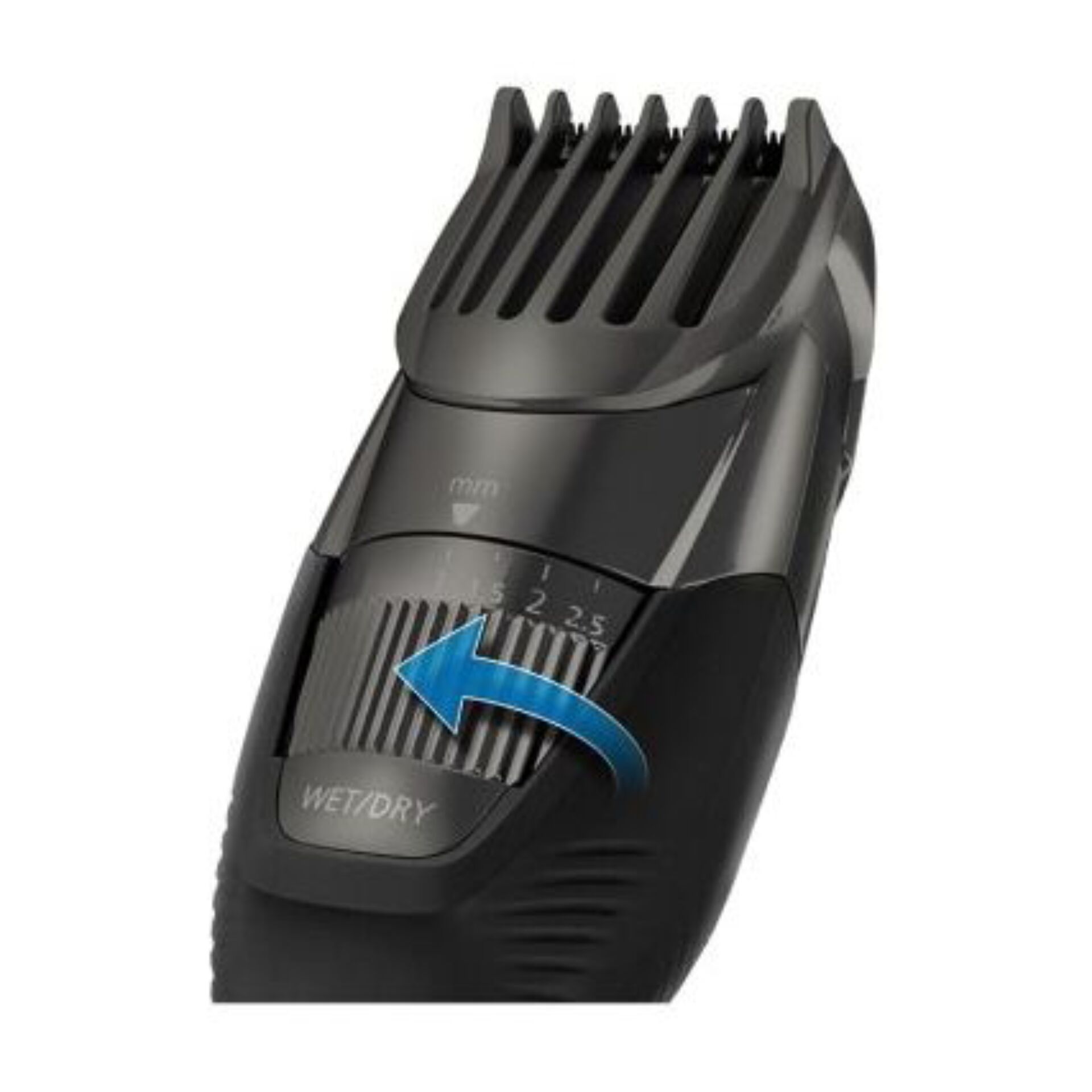 Haartrimmer, Körperhaar-Trimmer, aufladbar, Geräuscheleise, Grob-/Fein-Einstellung