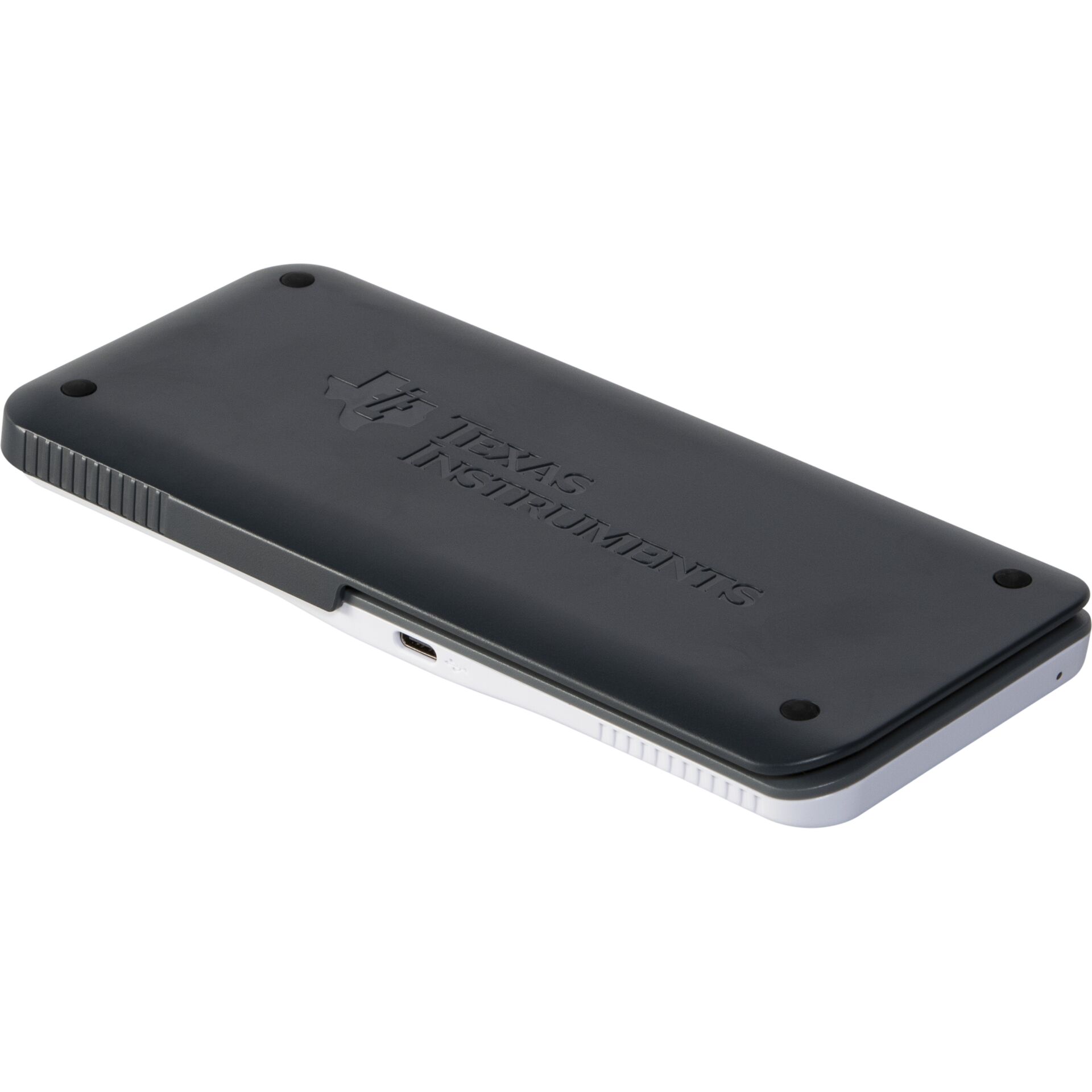  gaming device, handheld console, gray case, lip edge, USB-C port