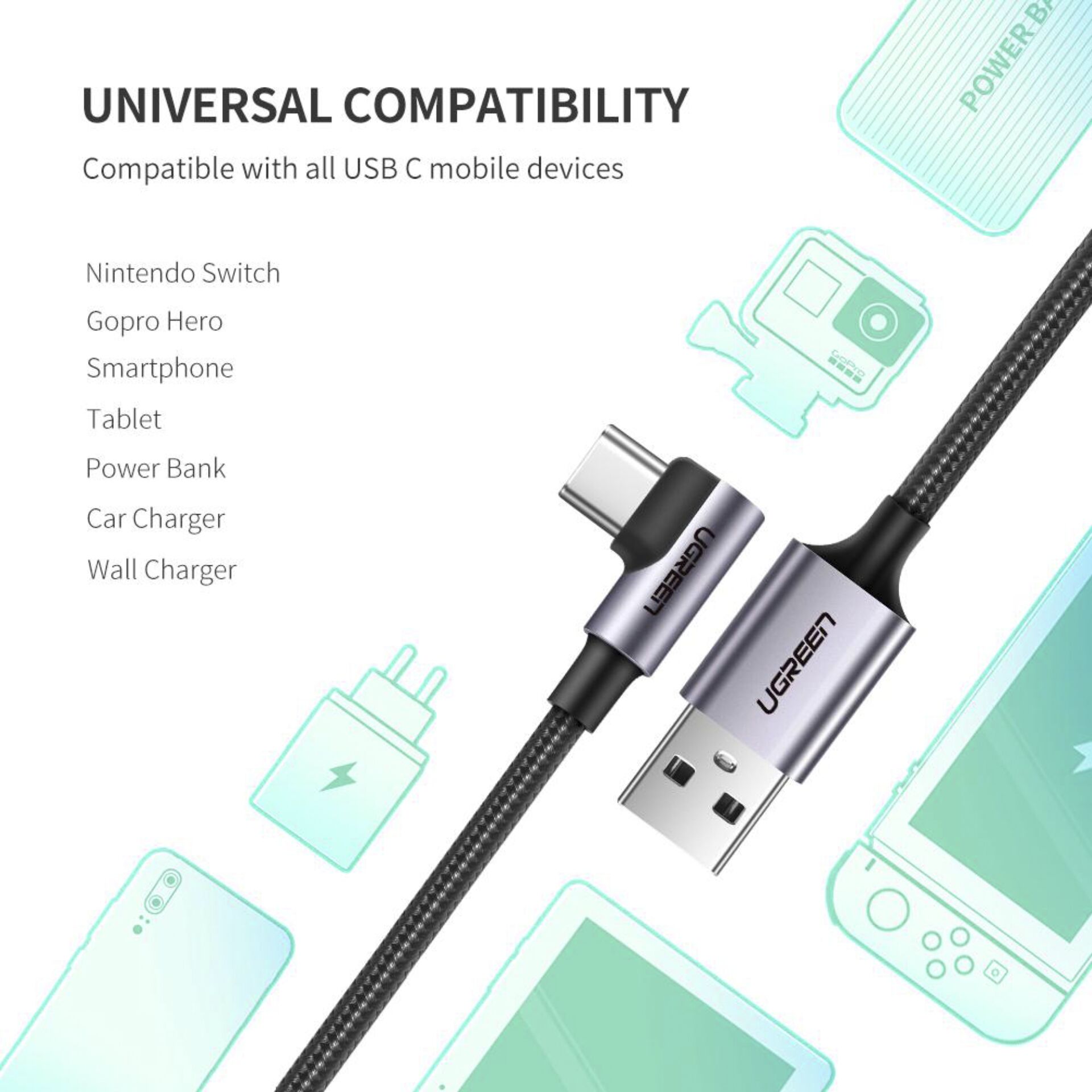 Adapter, Elektronik, Kabel