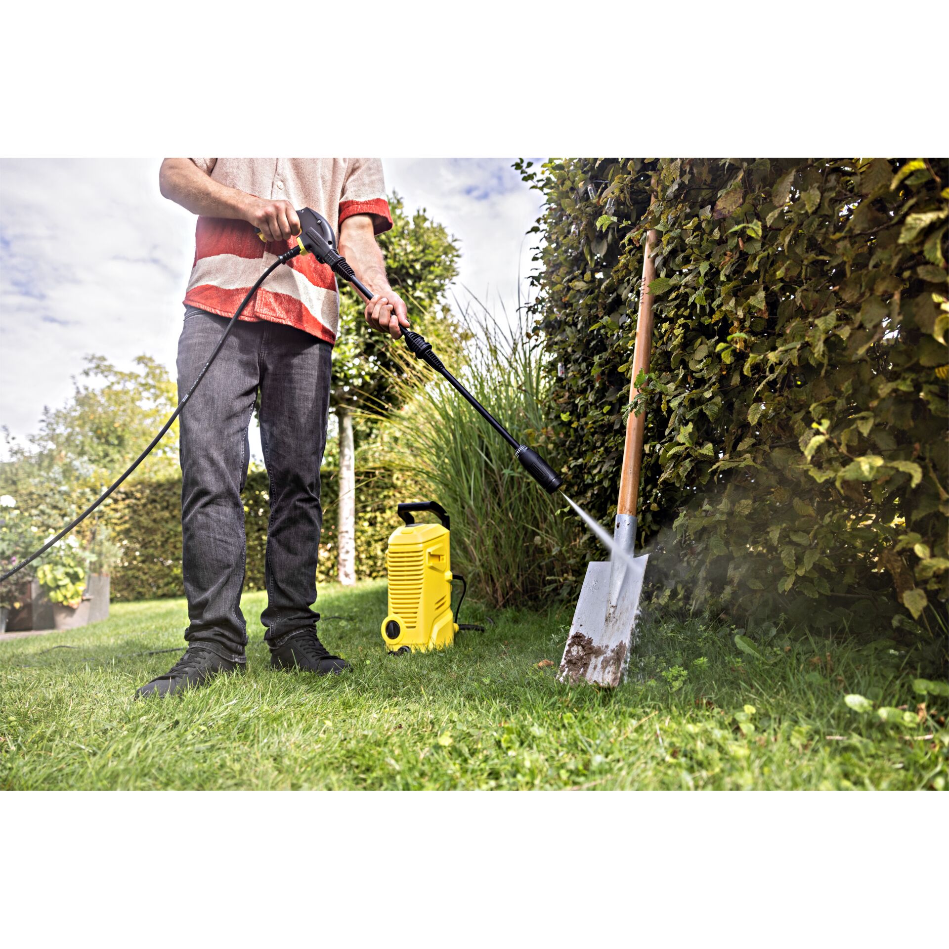 Gras, Rasen, Gerät, Schaufel, E-Scooter