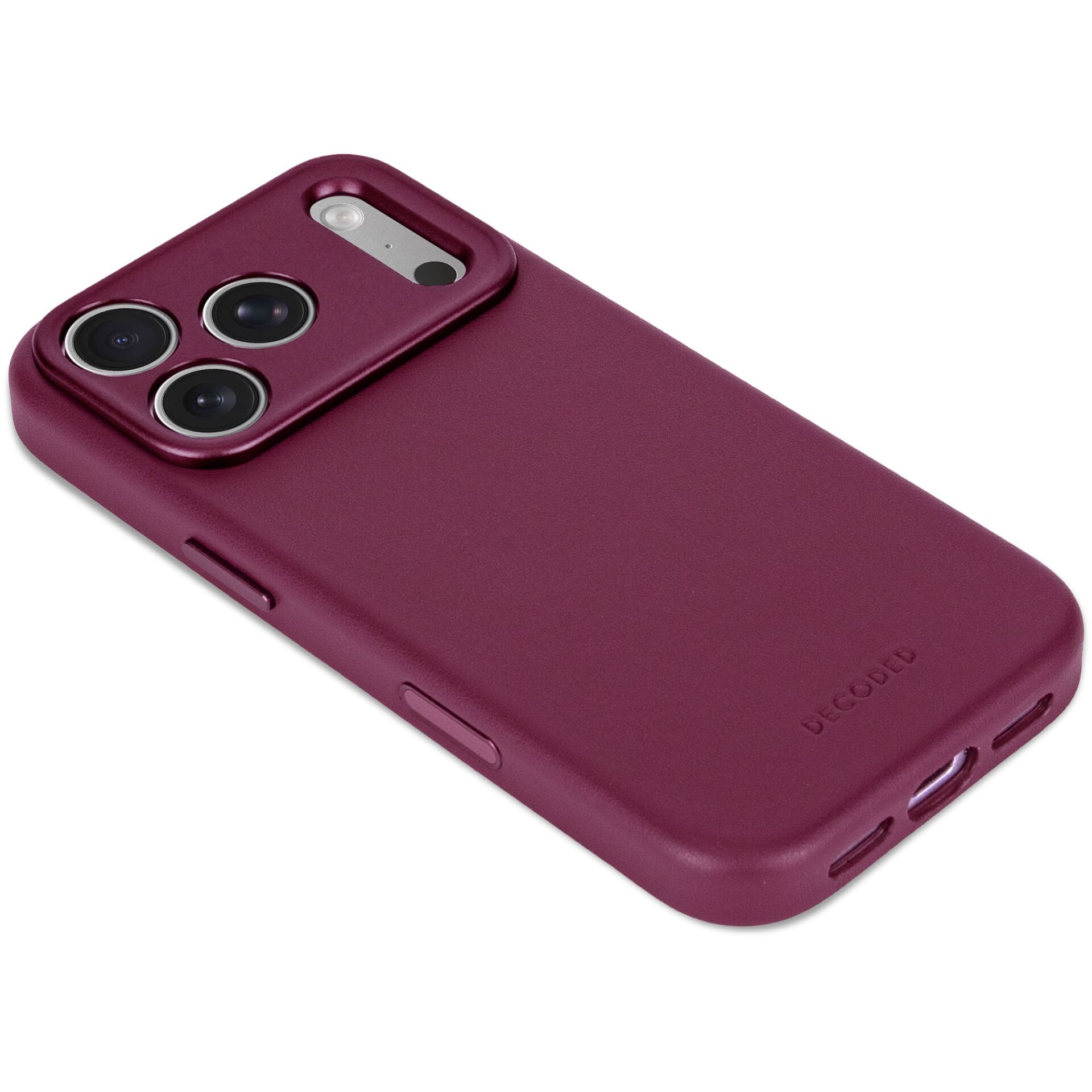 iPhone-Hülle, Magenta, Schutzhülle, Dreifach-Kamera Ausschnitt, Kabelloses Laden kompatibel
