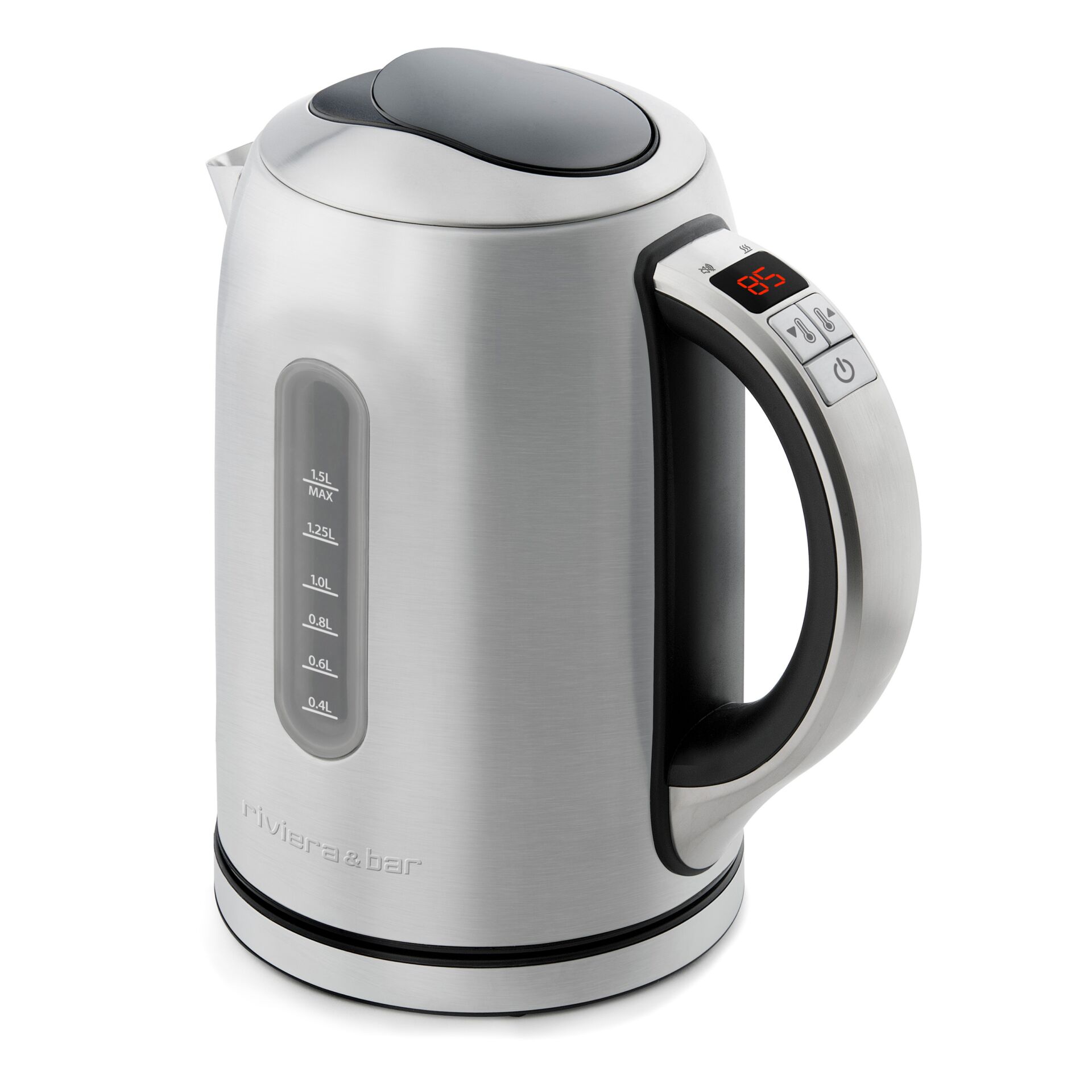 Kessel, Wasserkocher, Edelstahl, Display, Trinkwasserbehälter