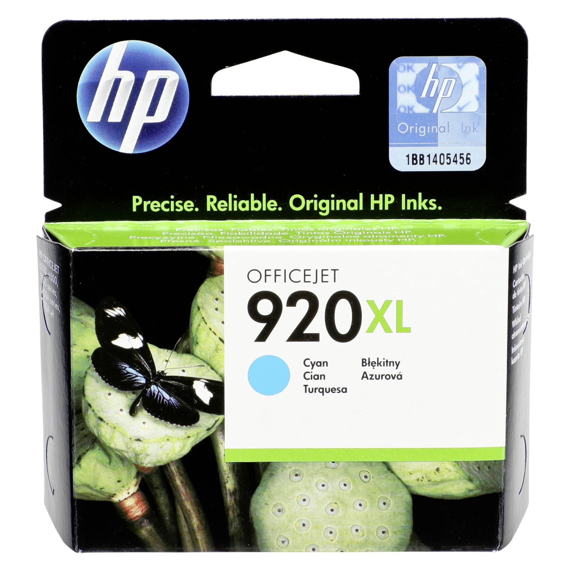 HP CD 972 AE Tintenpatrone cyan  No. 920 XL