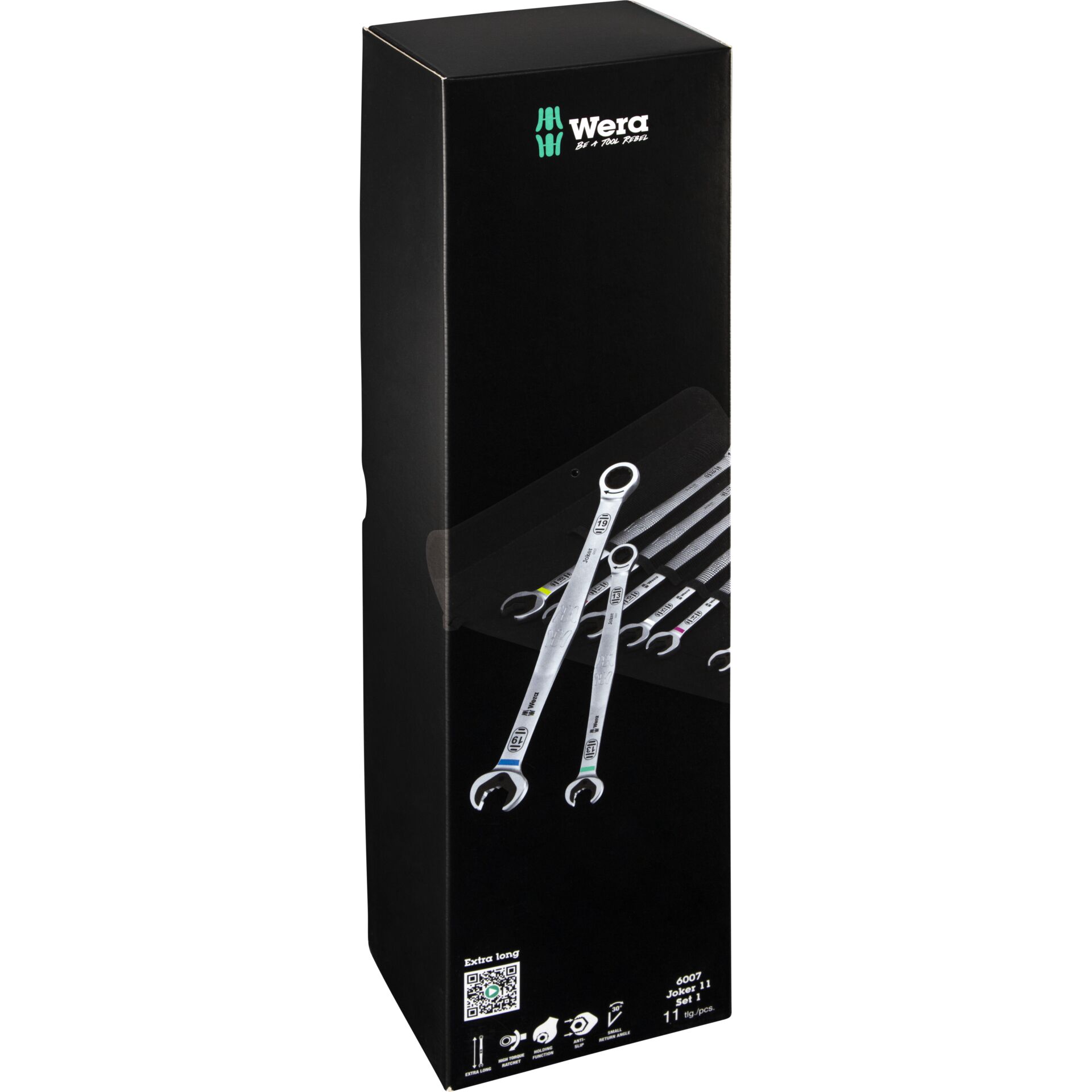 Wera 6007 Joker 11 Set  Maul-Ringratschenschlüssel-Satz