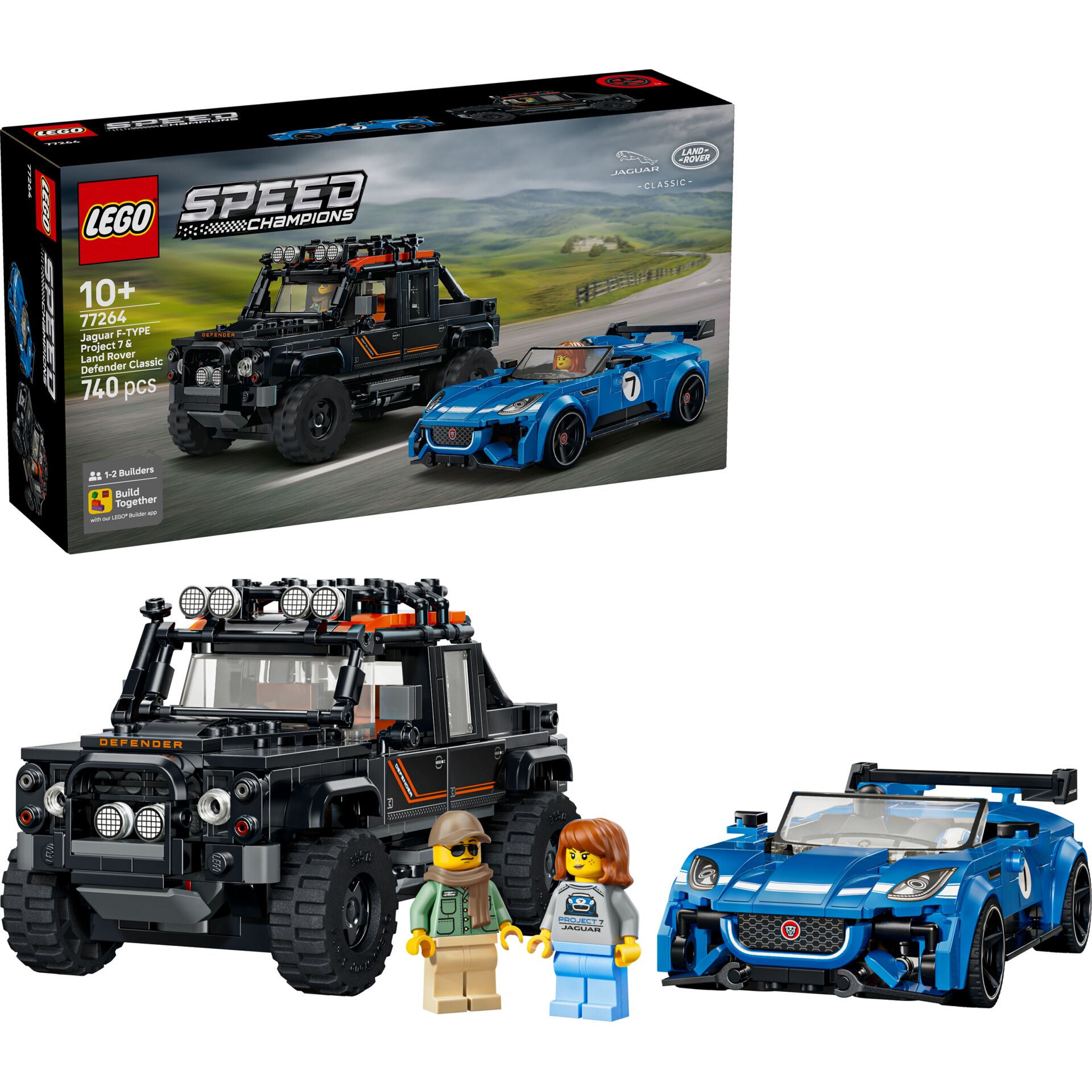 LEGO, Speed Champions, Off-road, Gas-powered look-alike, Car set