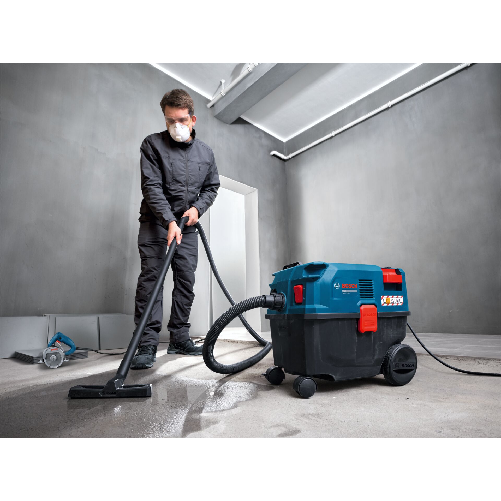 shop vac, nass-trockensauger, staubsauger, blaues gerät, industriell