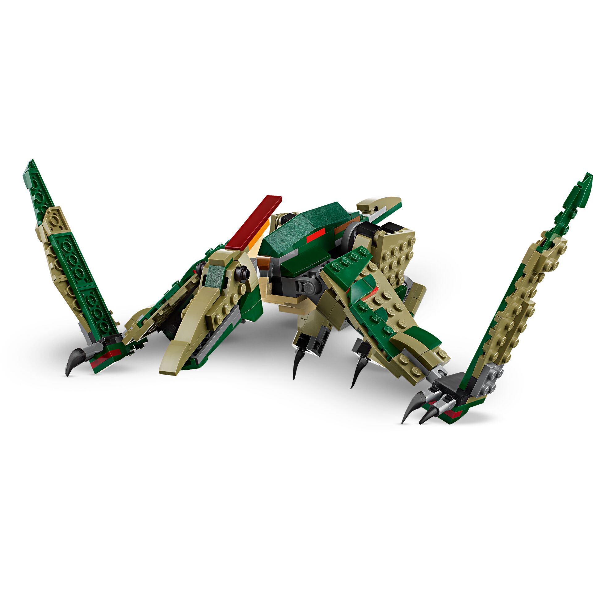 LEGO, Krieger, Kriegsroboter, Grünes Bauwerkzeug, Modulares Modell