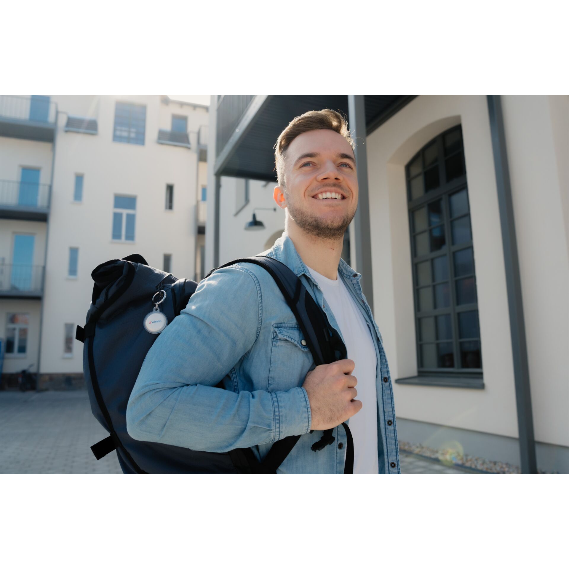 Tasche, Person, Lächeln, Erwachsener, Mann