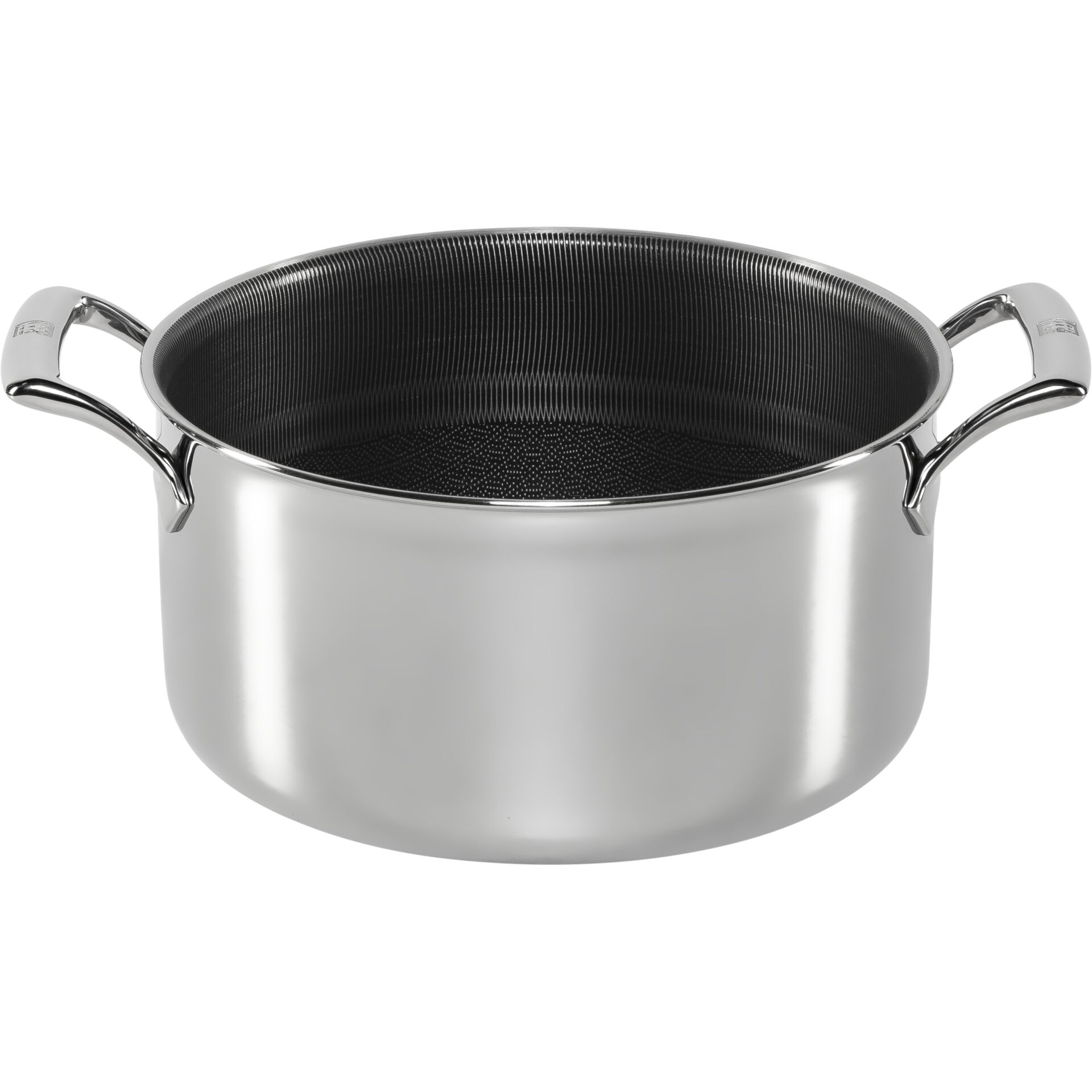 Stockpot, Edelstahl, Induktionsgeeignet, Zwei Griffe, antihaft Innenboden