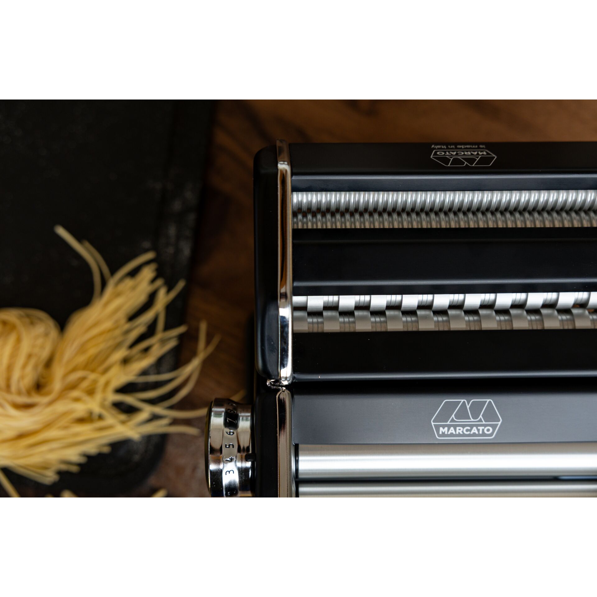 Pasta maker, Nudelnextruder, Küchenmaschine, Metall, Maschine