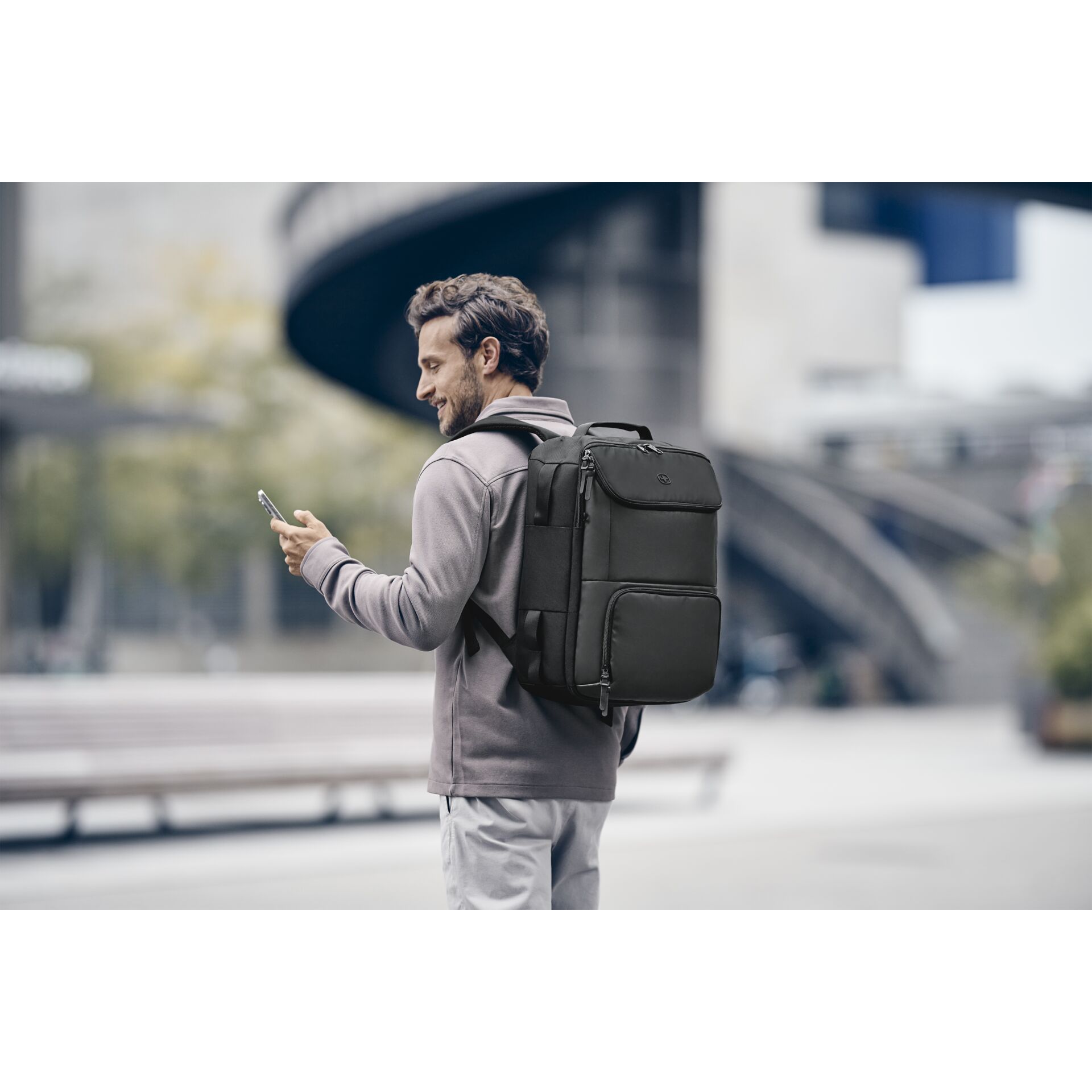Rucksack, Stadt, Schwarz, Schulterriemen, Messenger