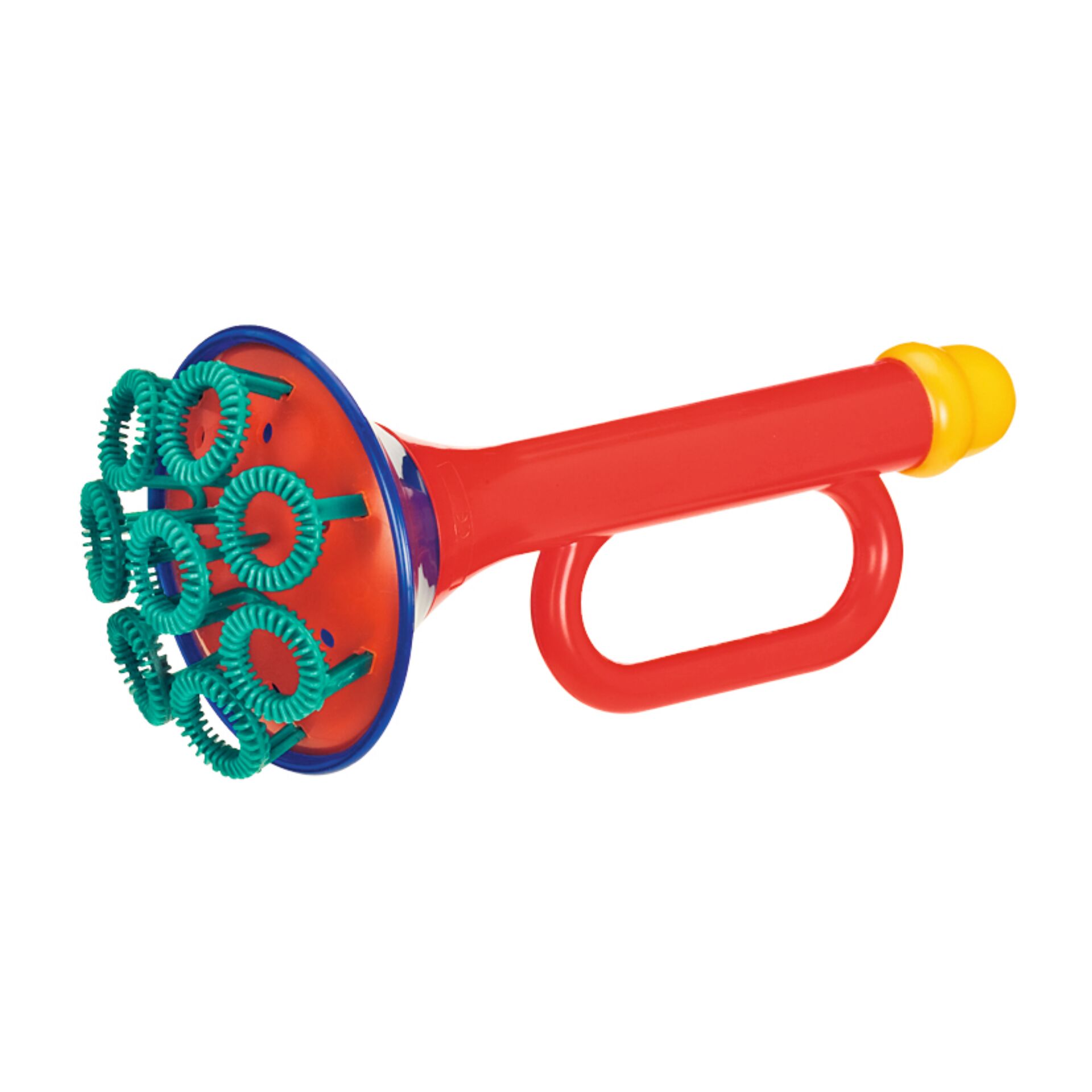 Spielzeug-Trainer, Bubble-Quitsch, Rot-blau, Gehäuse, Stempelreihen
