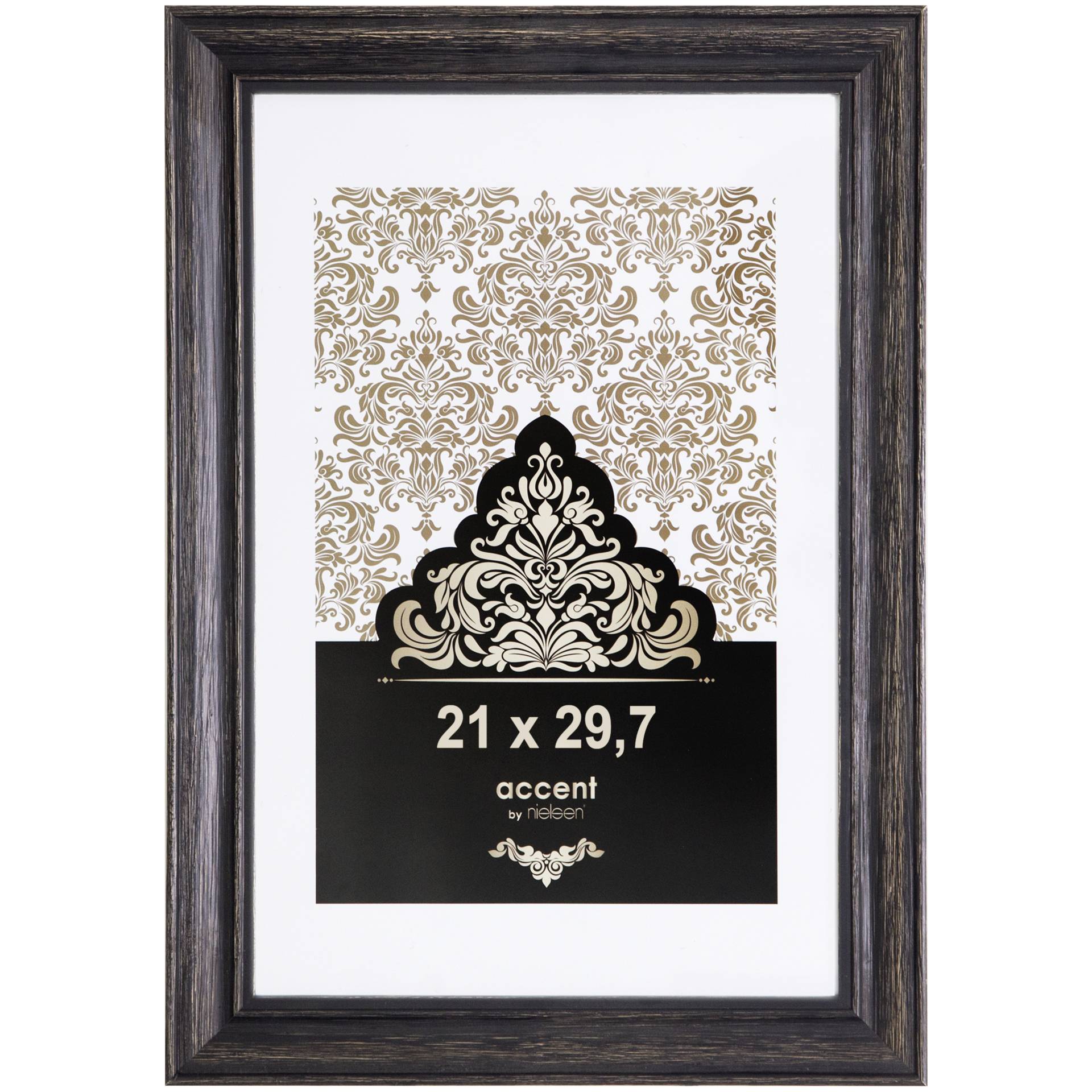Nielsen Accent Vintage   21x29,7  Holz schwarz DIN A4      3221103