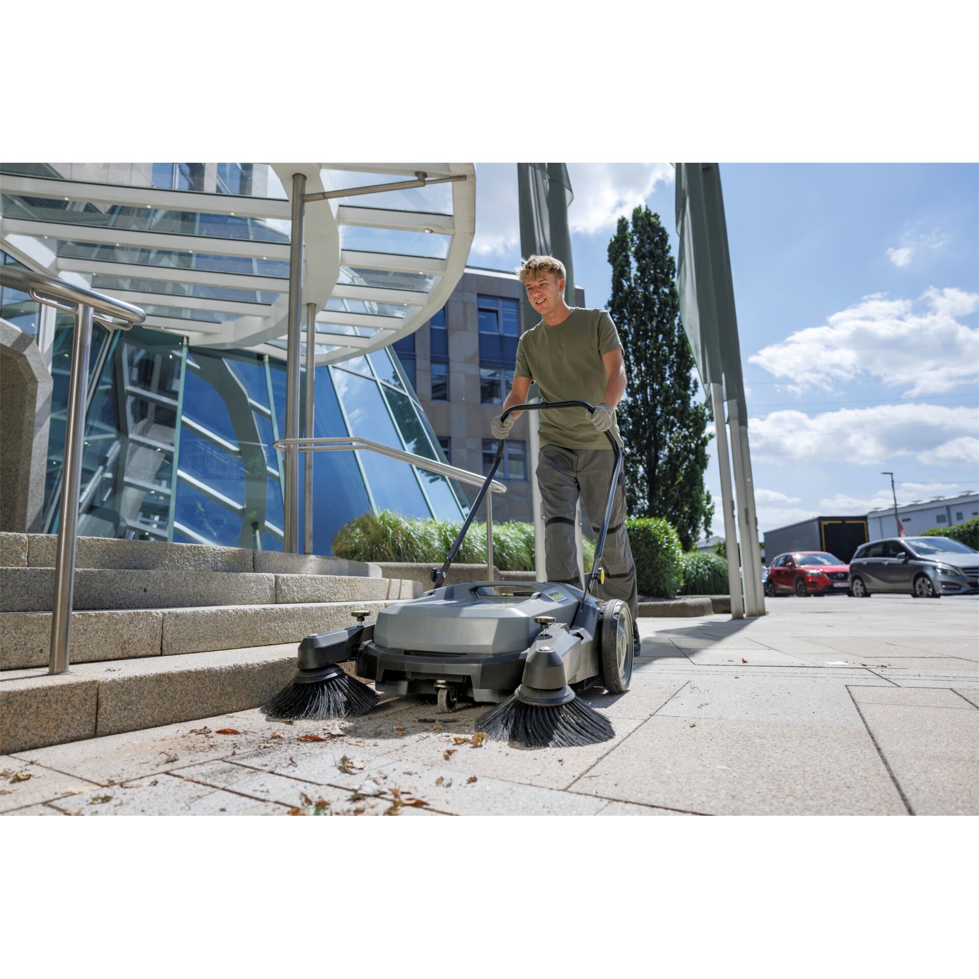 Gras, Rasen, Handschuh, Person, Auto