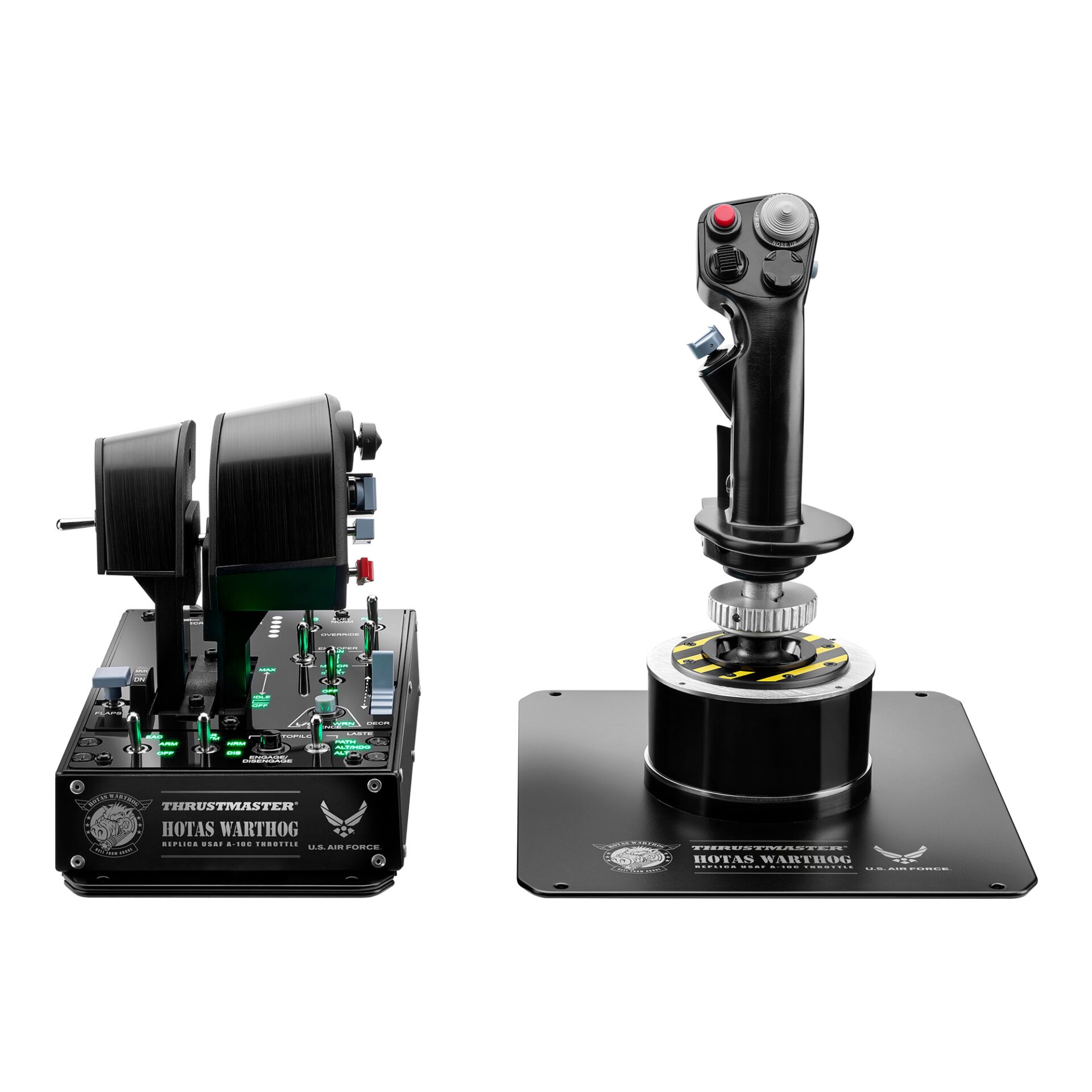 joystick, Schubhebel, Flugsteuerung, Simulator, Schwarz