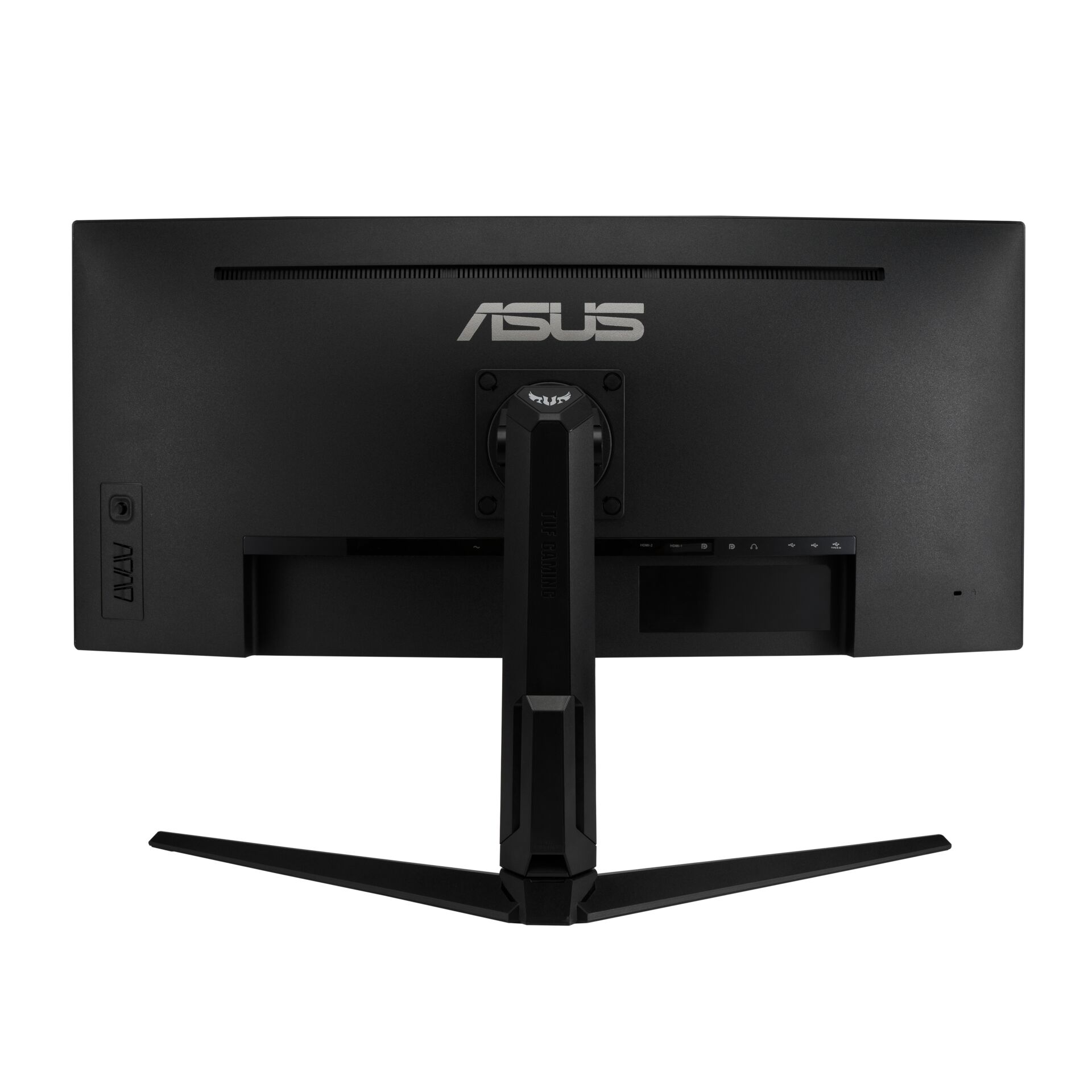 monitor, LED, schwarz, gaming, ständer
