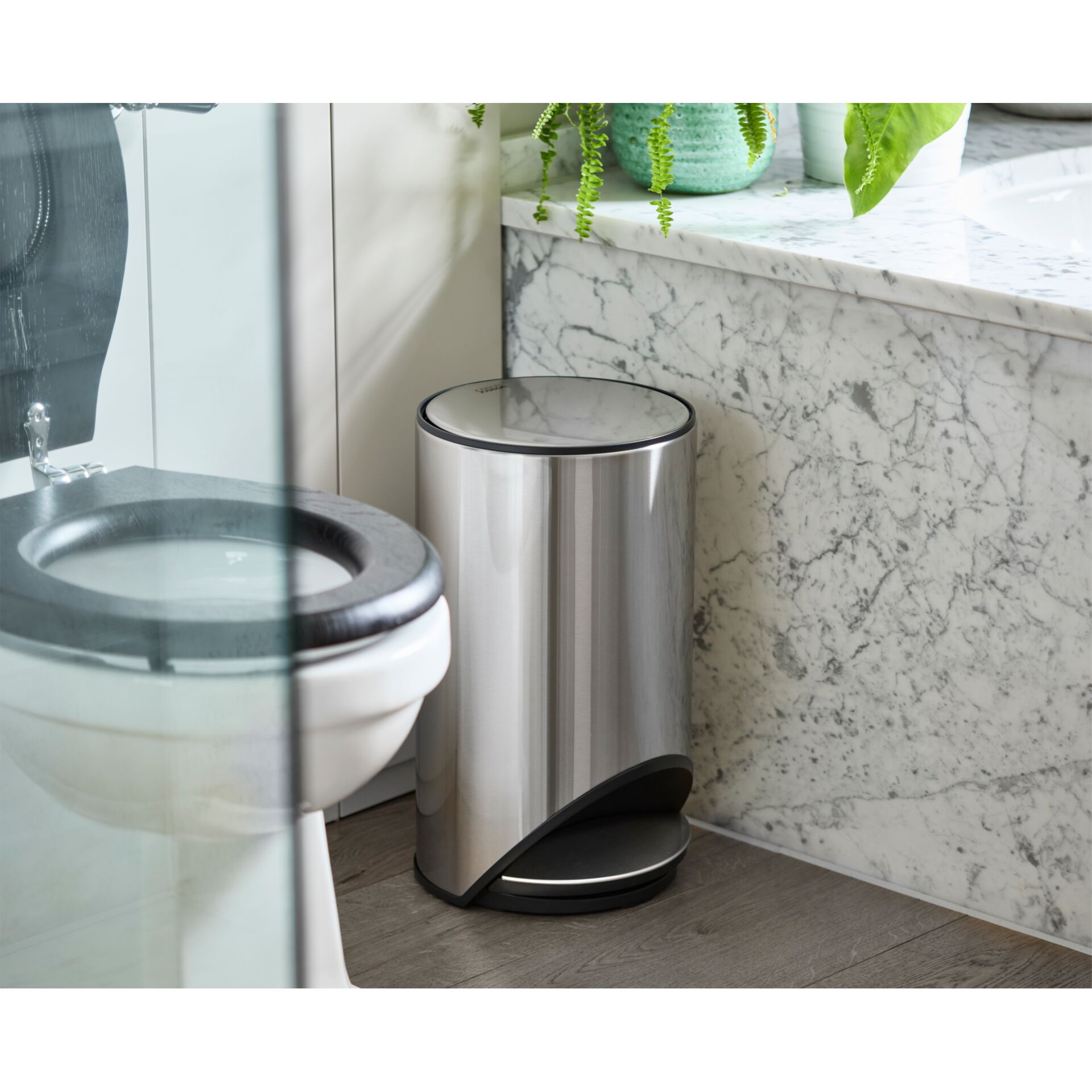  Mülleimer, Abfalleimer, Edelstahl, Küche, modernes Design